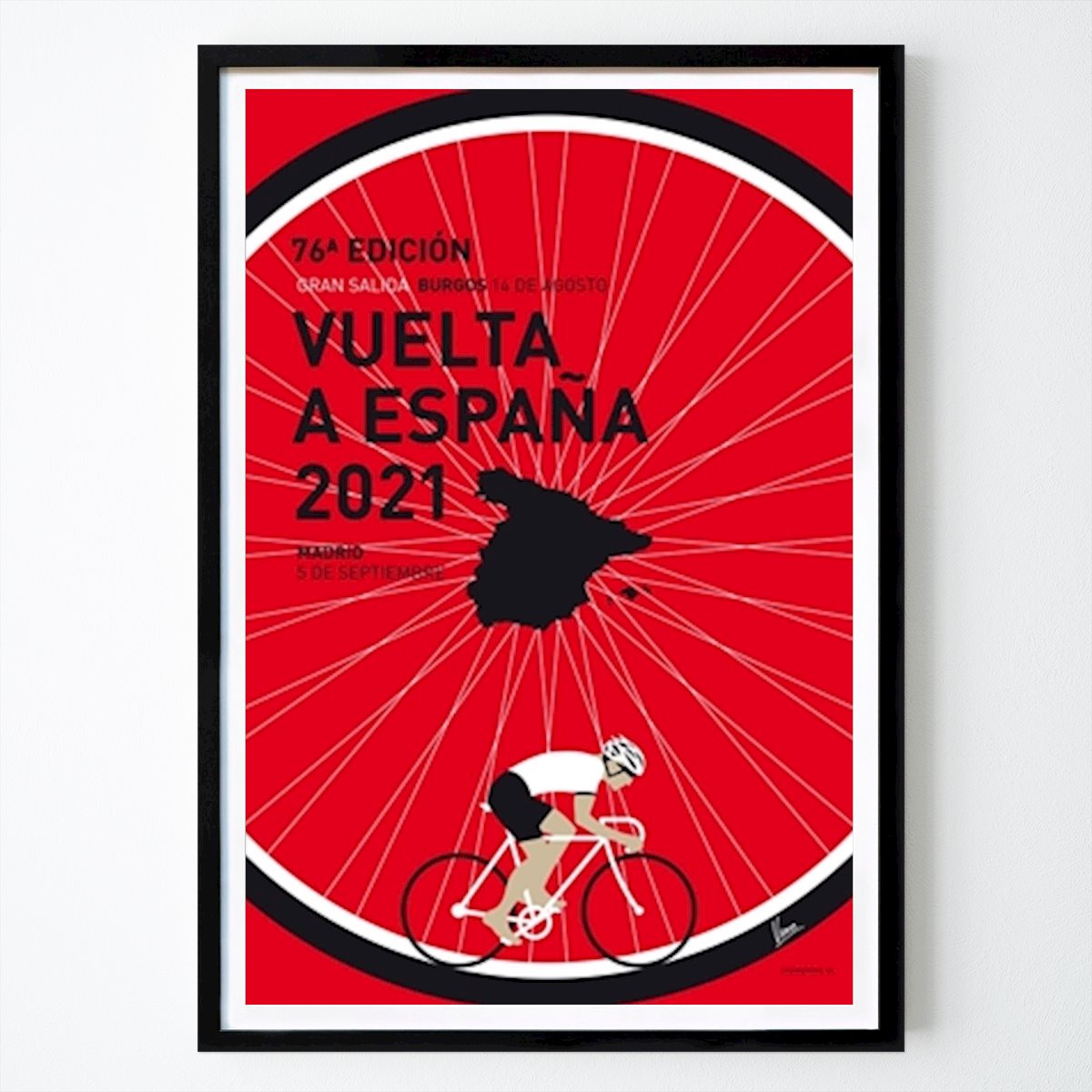 Tempo libero Poster: VUELTA A ESPAÑA 2021 di Chungkong Art