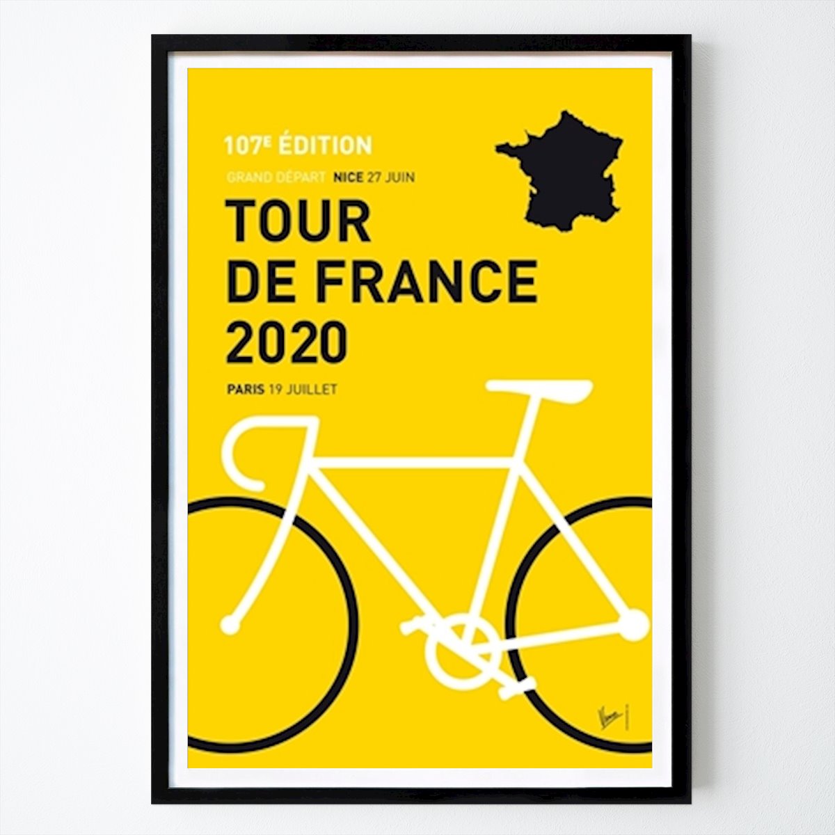 Hobby Poster: 2020 TOUR DE FRANCE by Chungkong Art
