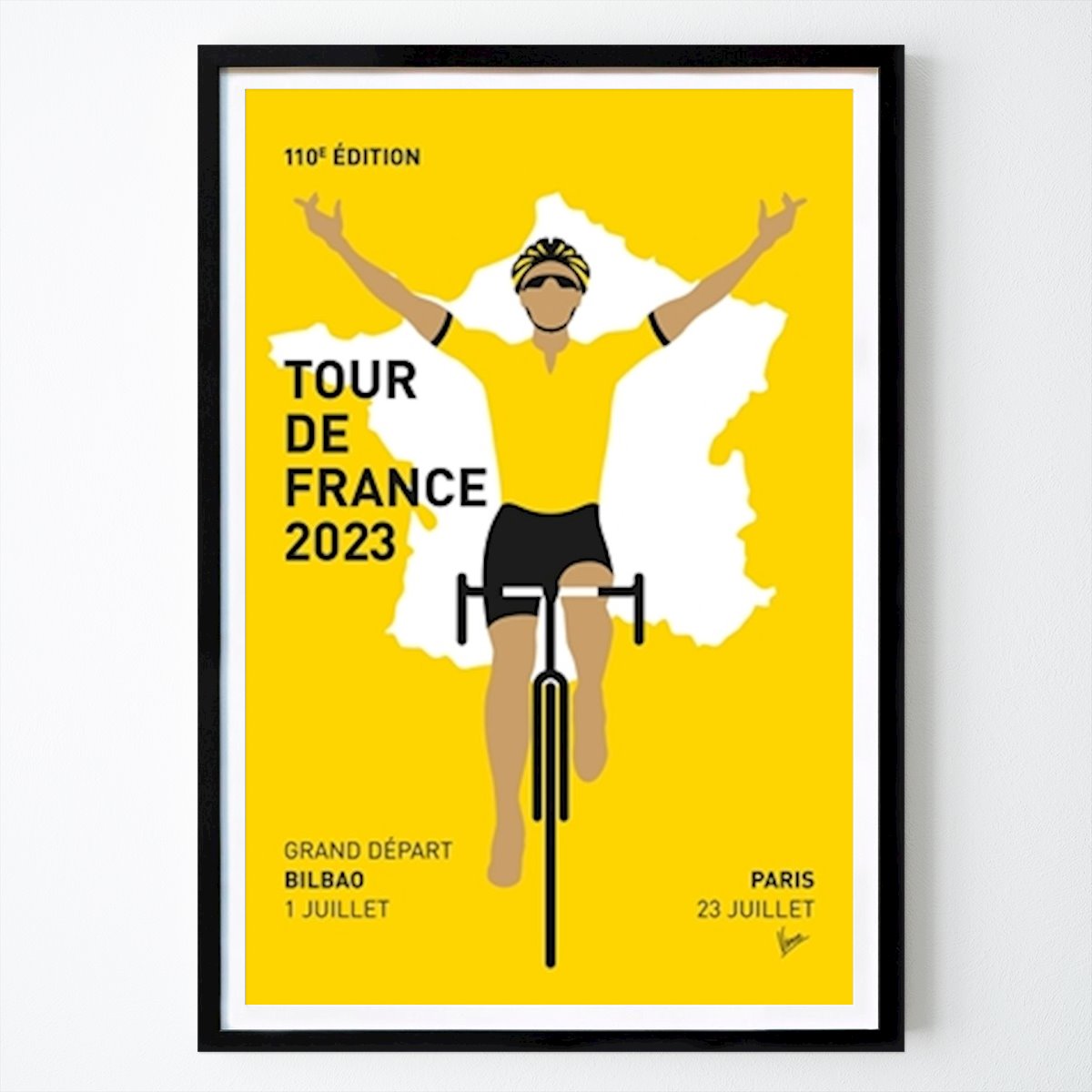 Hobby Poster: 2023 TOUR DE FRANCE by Chungkong Art