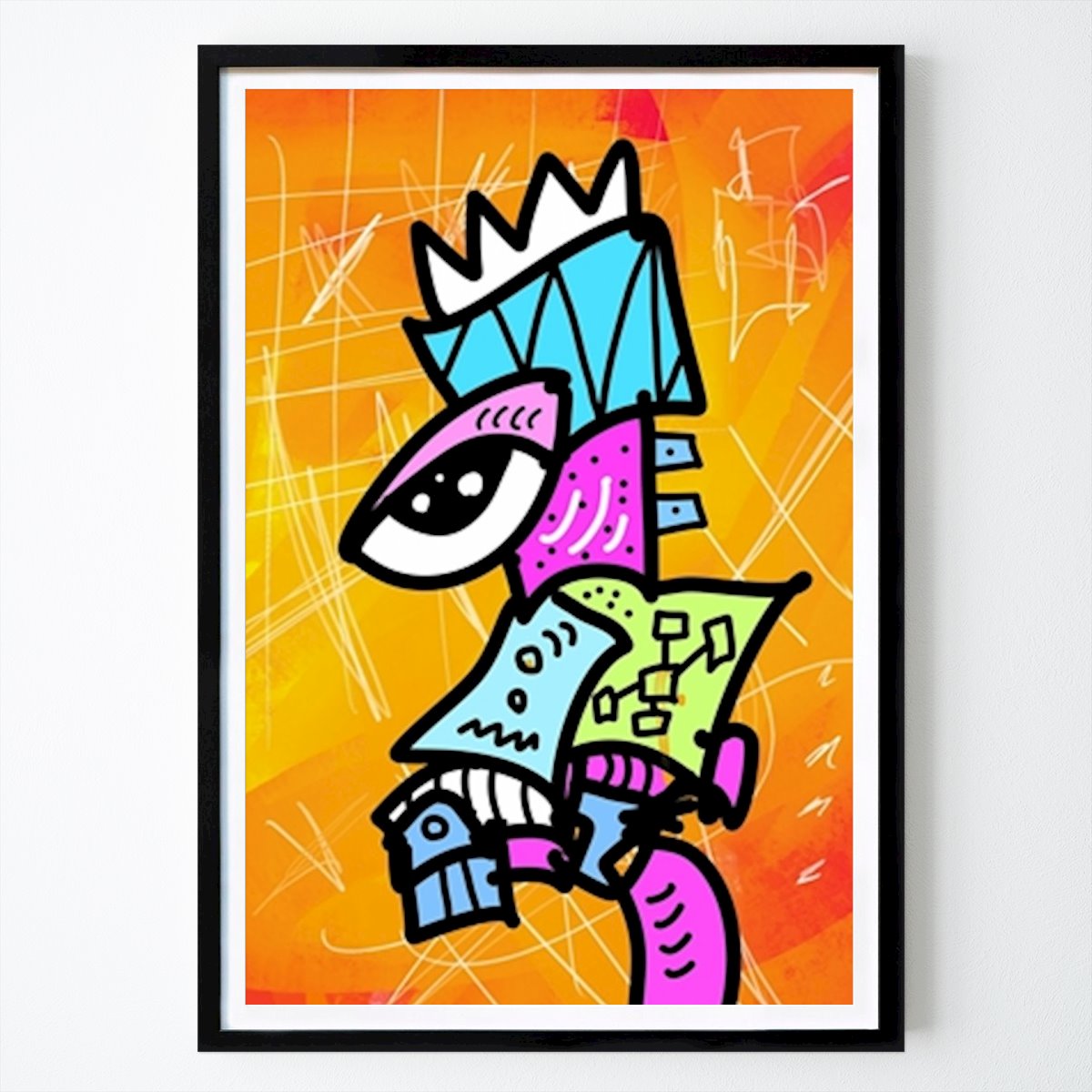 Pop Art Poster: Modern konst art by Art By Hakon