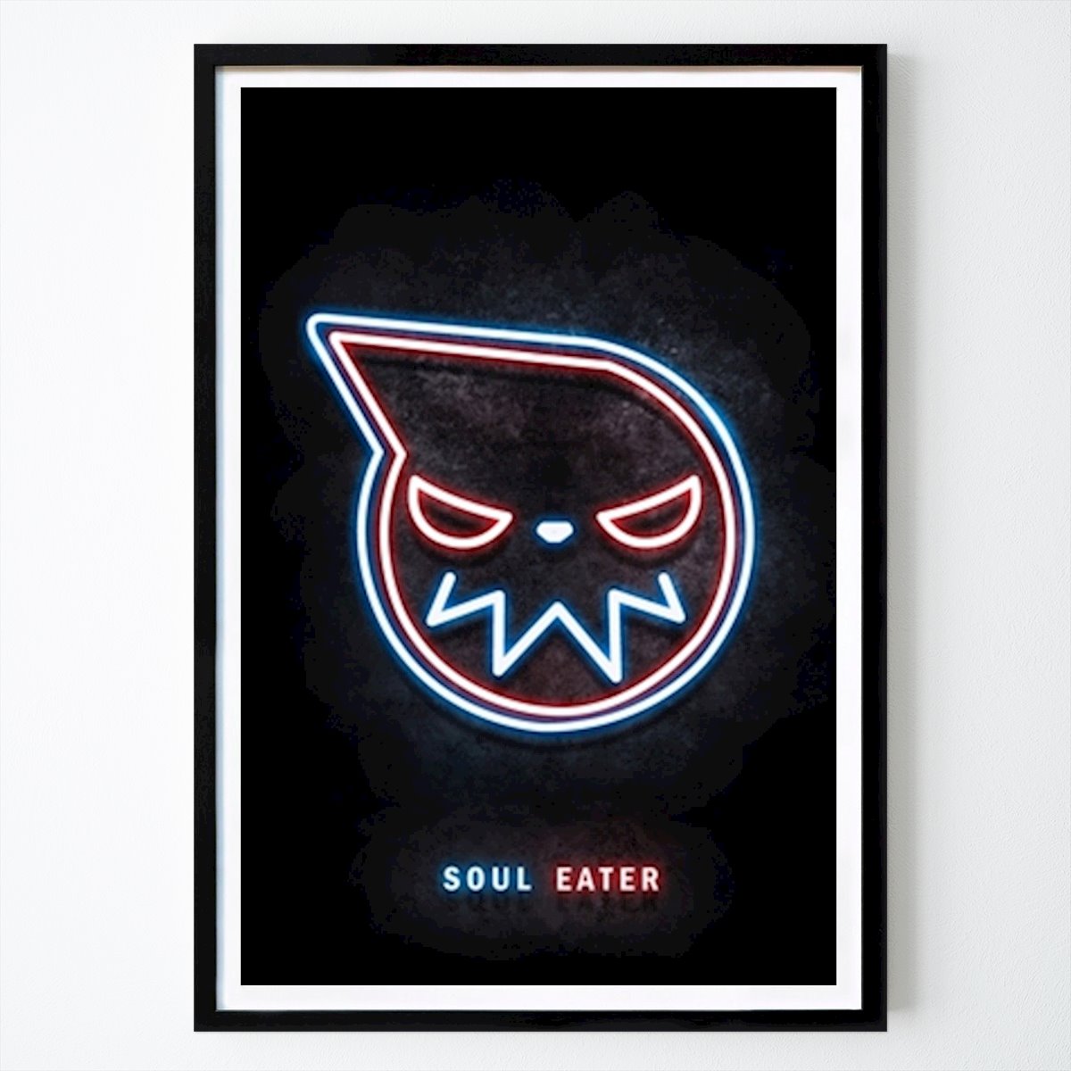 Pop Art Poster: Dark Neon Light by Qreative