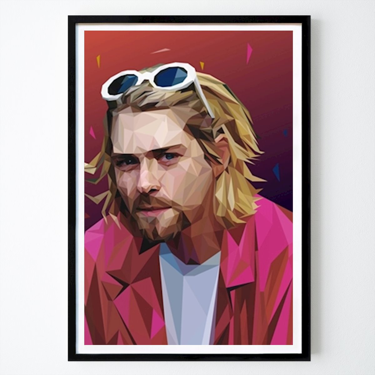 USA Plakat: Kurt Cobain av Ahmat Baihaki