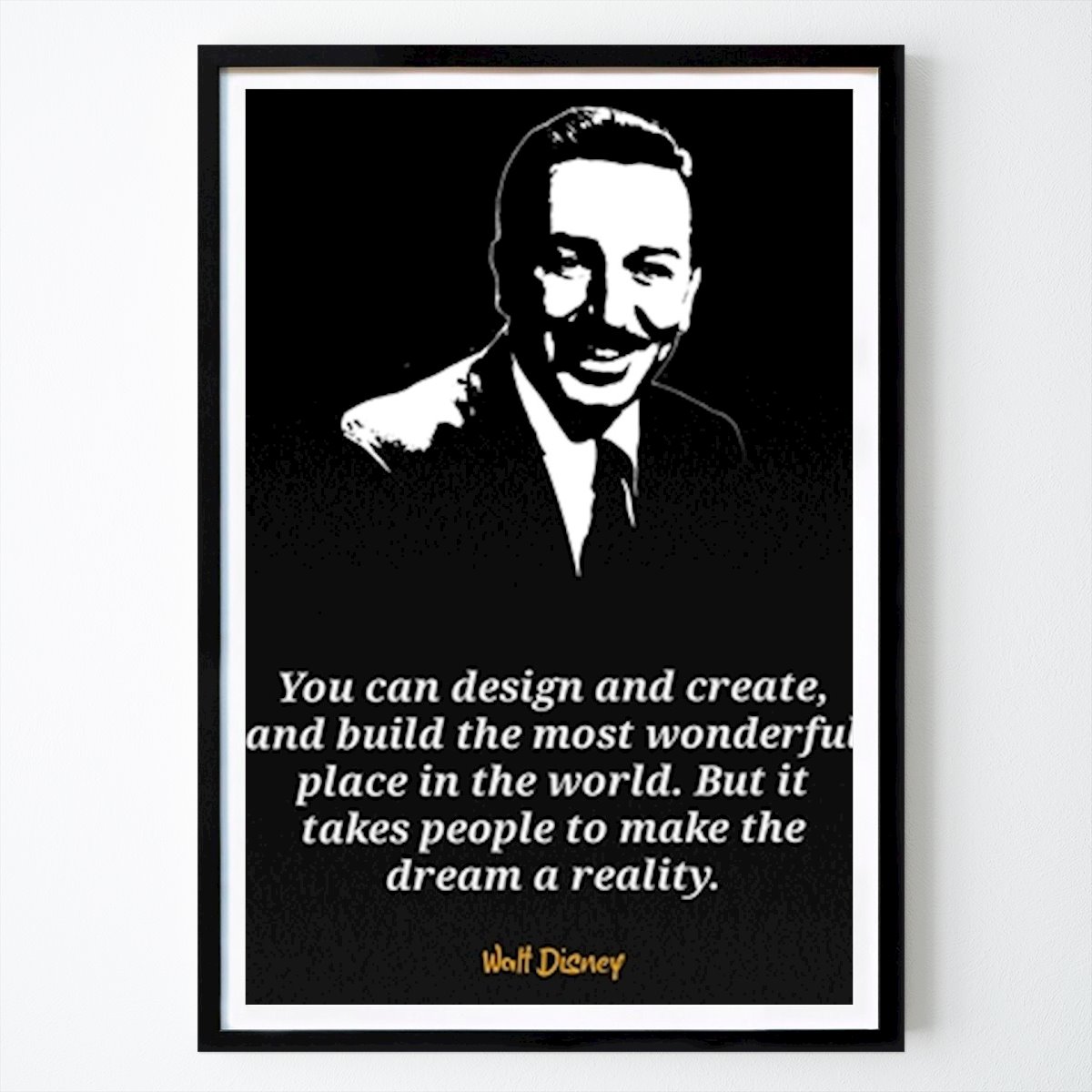 EUA Poster: Citações de Walt Disney de Dylanzz