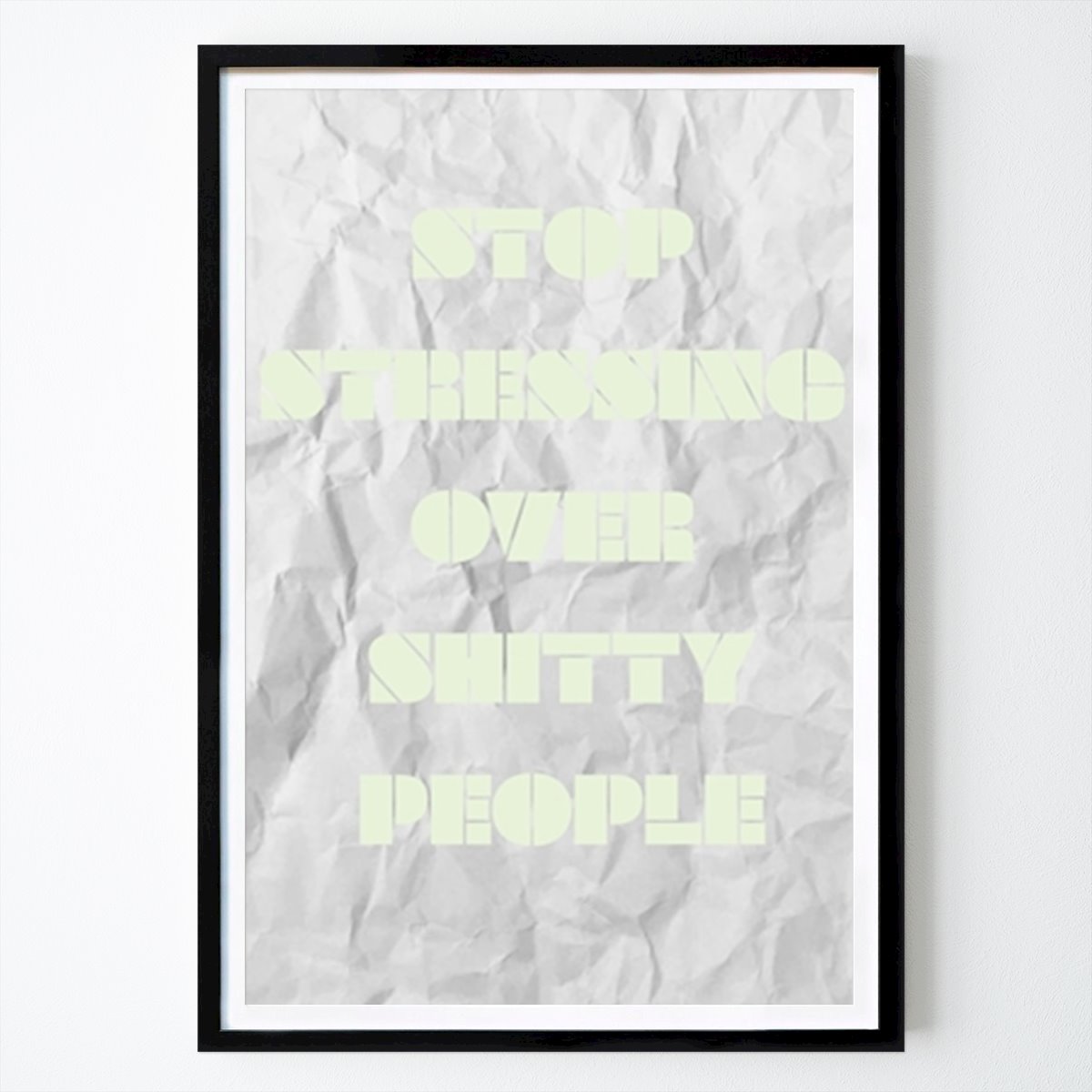 Citation & Text Poster: STOP by Rikke Mulelid