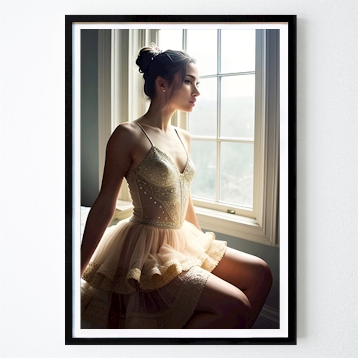 Retro & Vintage Plakat: Ballerina av Tone Elisabeth