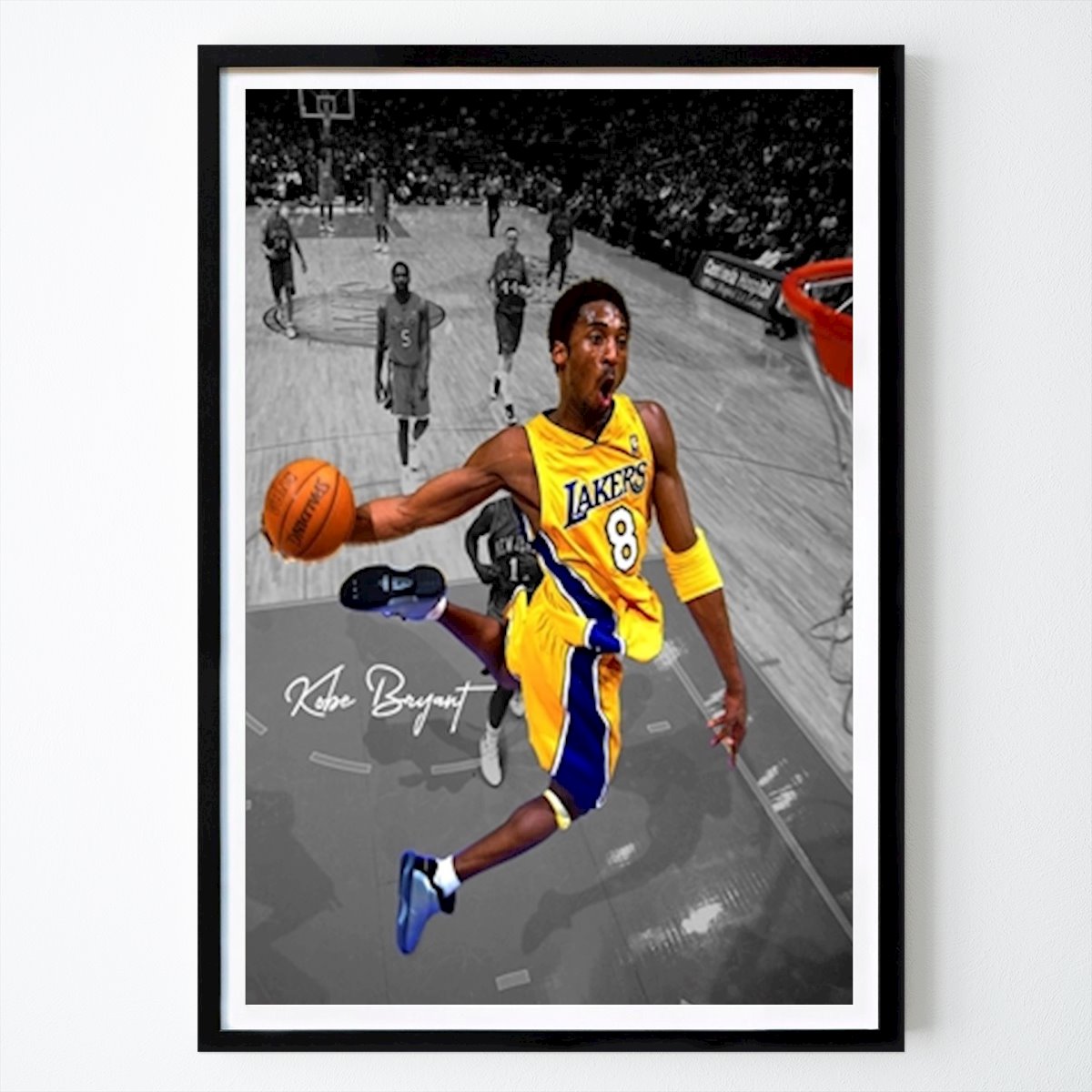 Basketball Plakat: Kobe Bryant av Jeff Creative