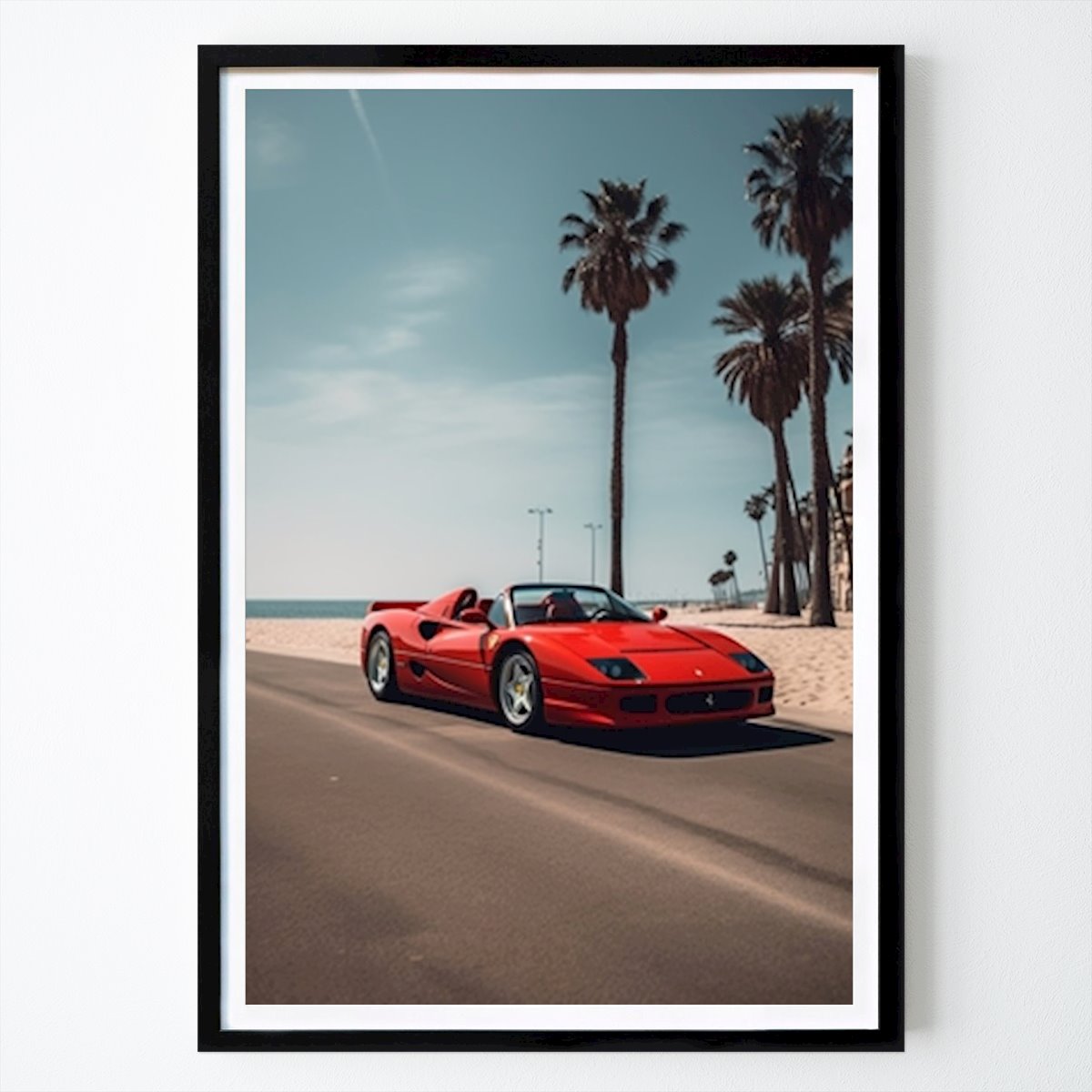 Coche Póster: Miami Beach V2 de Drdigitaldesign