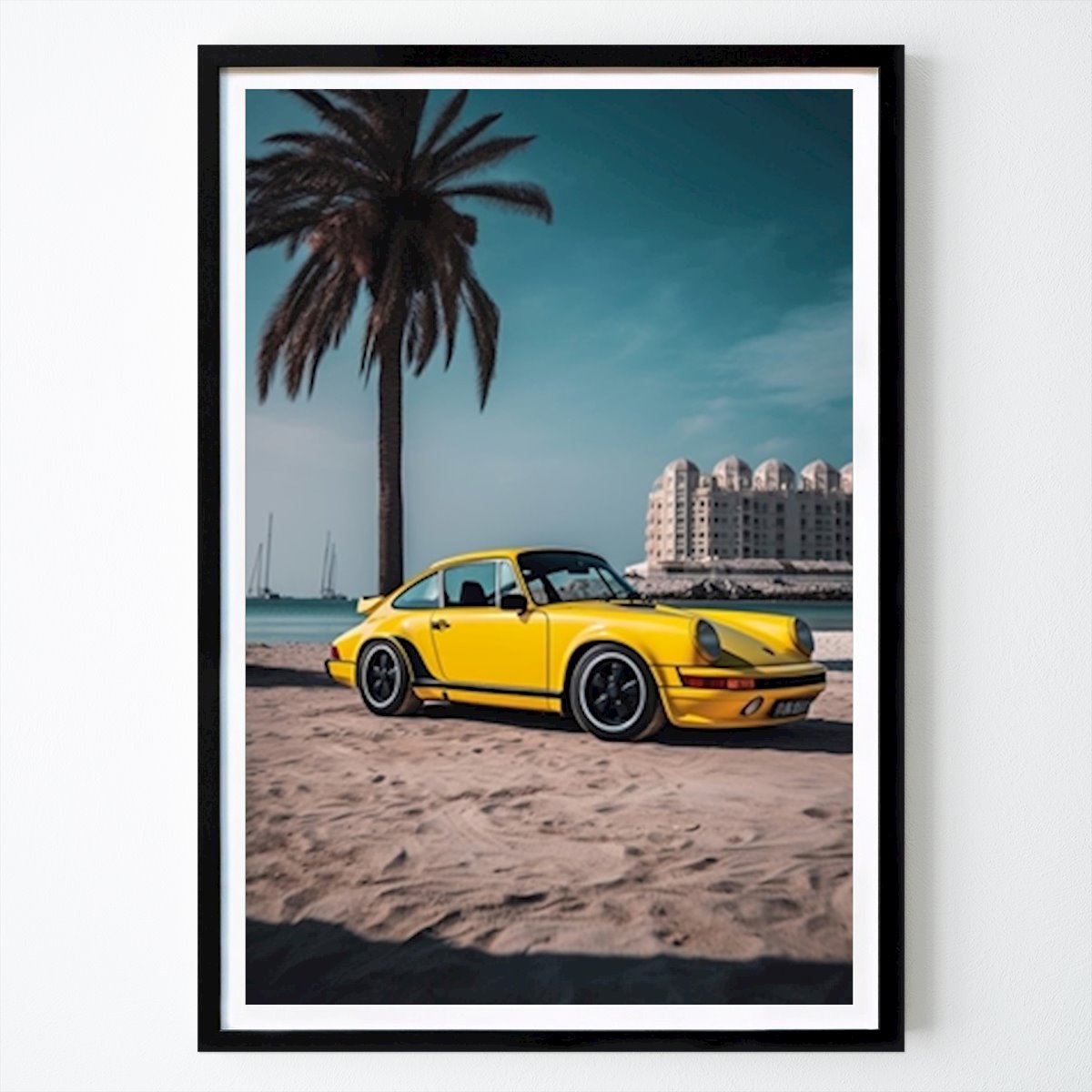 Coche Póster: Miami Beach V3 de Drdigitaldesign