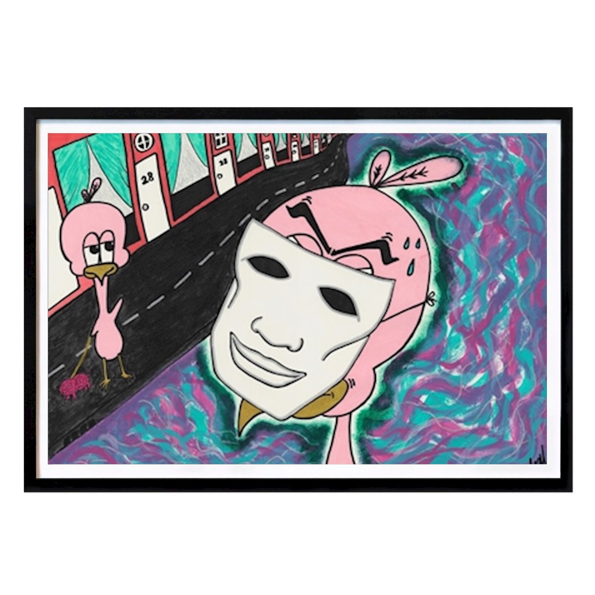 Hobby Poster: Mask It Till You Make It by P.O.M