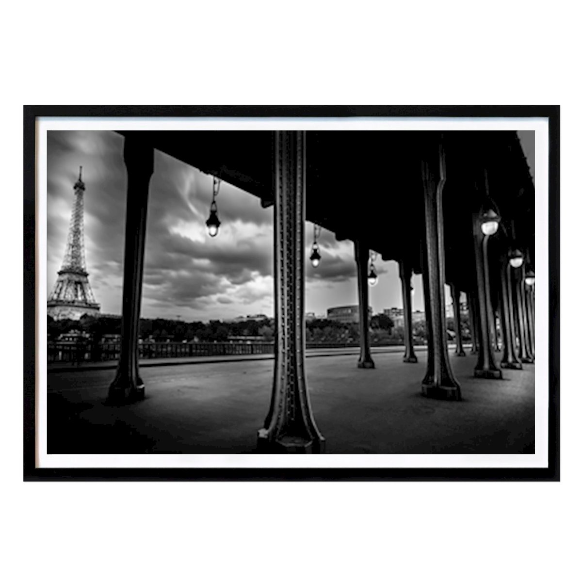 Platser & Städer Poster: Bir Hakeim bron av Linus Lejon