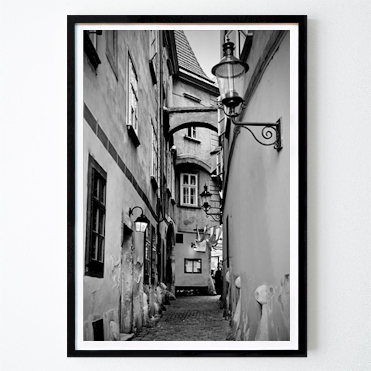 Places & Cities Poster: Greek alley Vienna by Andreas Kitze-Wernicke