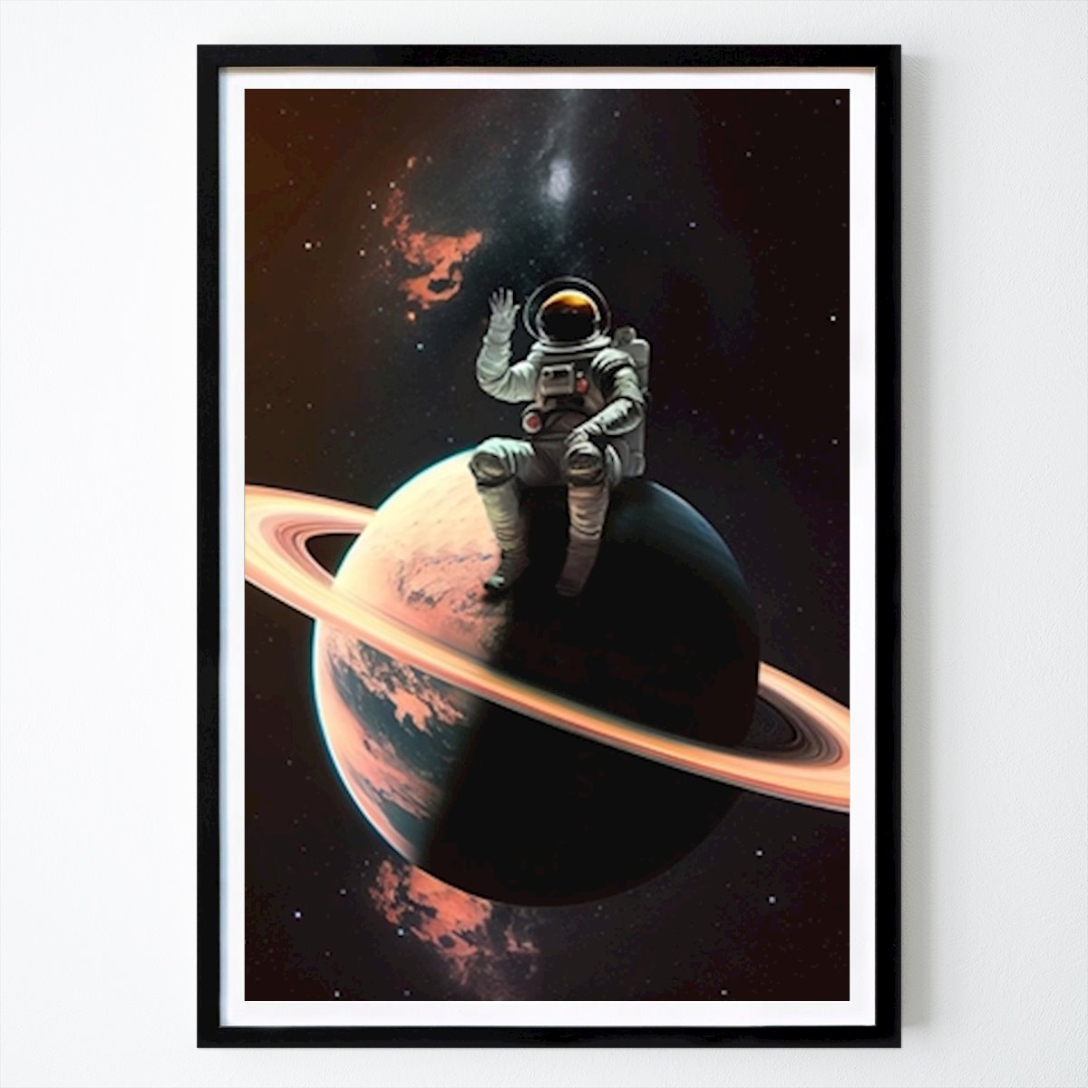 Pop Art Plakát: Space safe od Dikhotomy