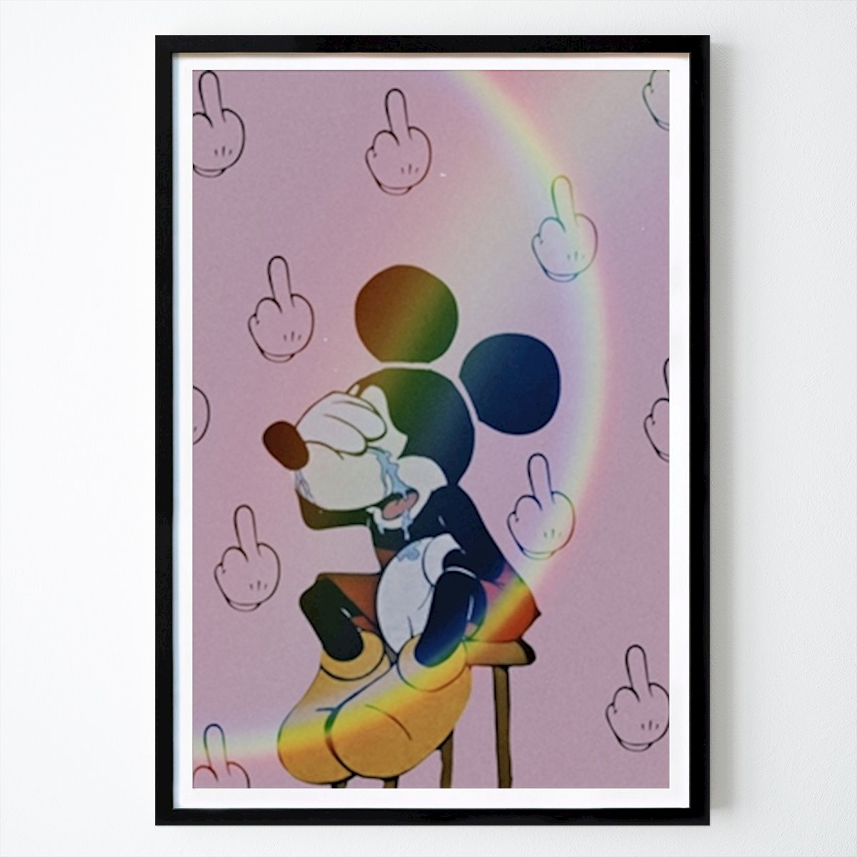 Pop Art Poster: SMILE 2 by Rikke Mulelid