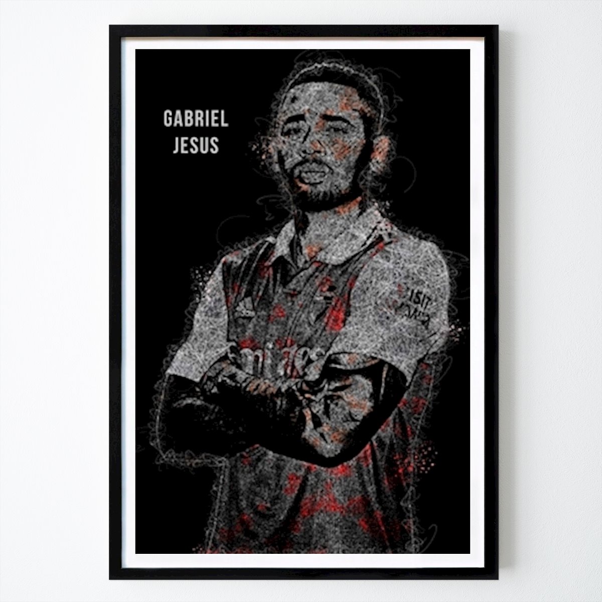 Futebol Poster: GABRIEL JESUS de Last Art