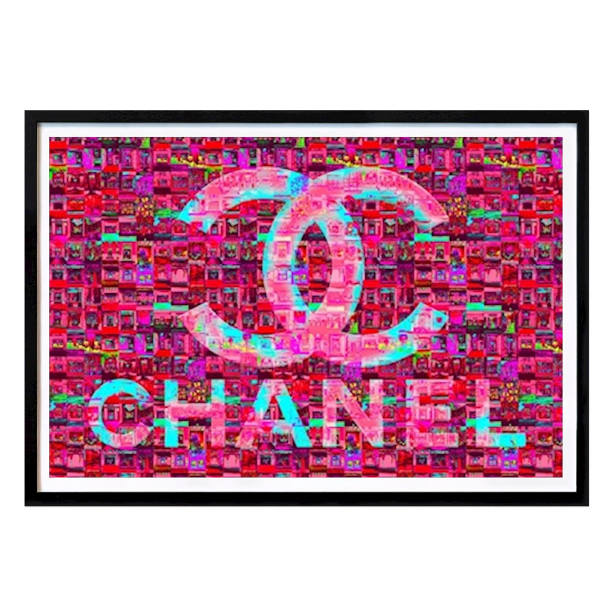 Berlin Poster: Den rosa standarden, Chanel av Fabian Kimmel