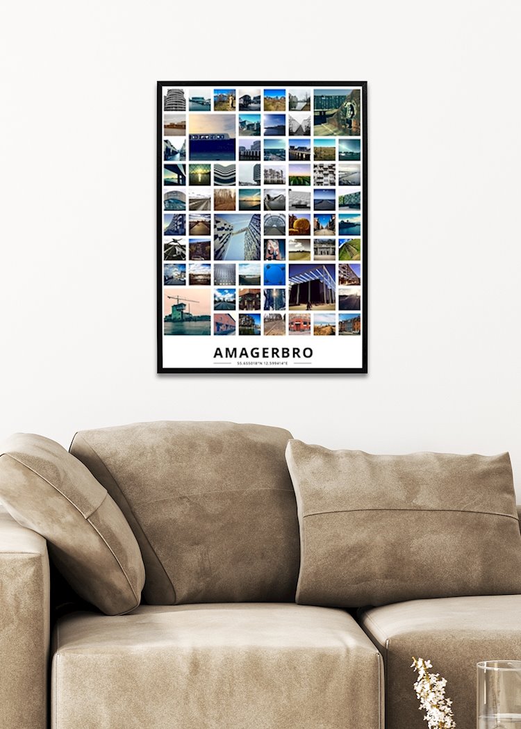 Amagerbro - Copenhagen posters & prints Jens Laursen -