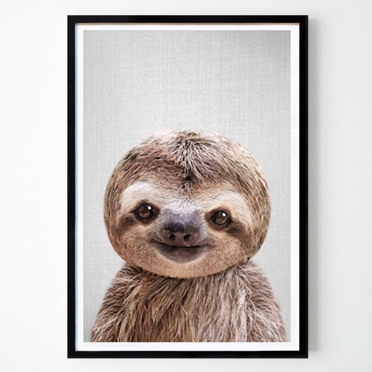 Kids Room Poster: Baby Sloth by Gal Pittel