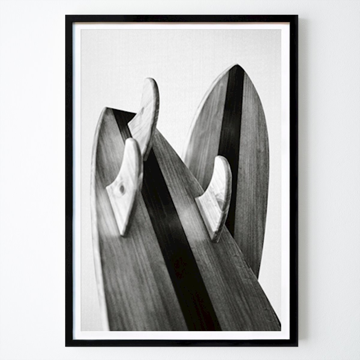 Freizeit Poster: Surfbretter aus Holz von Gal Pittel