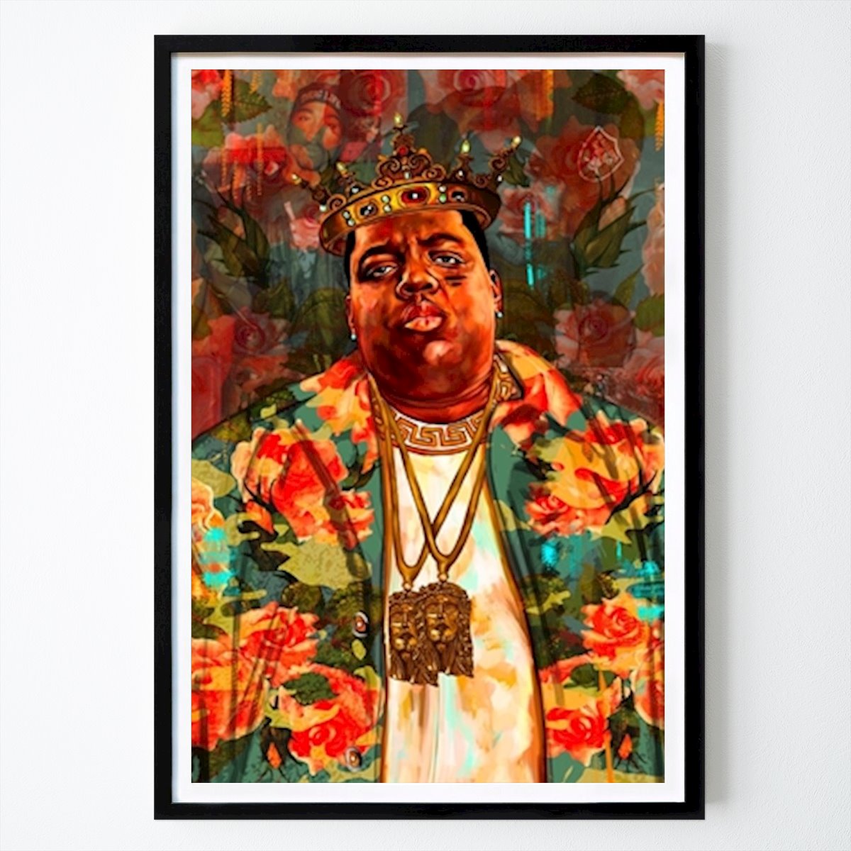 Pop Art Poster: The Notorious Big Boy by My Kido