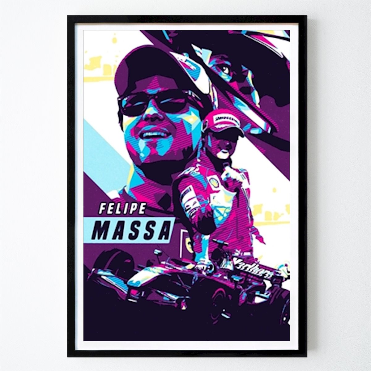Formula 1 Poster: Michael Schumacher by My Kido