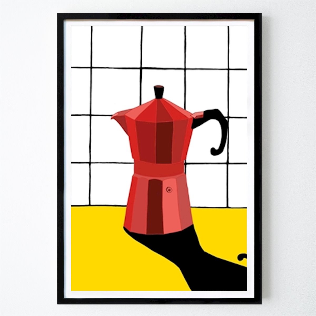 Kitchen Poster: Mocca by Mimmi Bäcklin