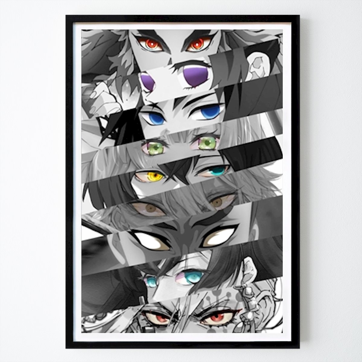 People & Portrait Poster: The Hashira by Neon Art