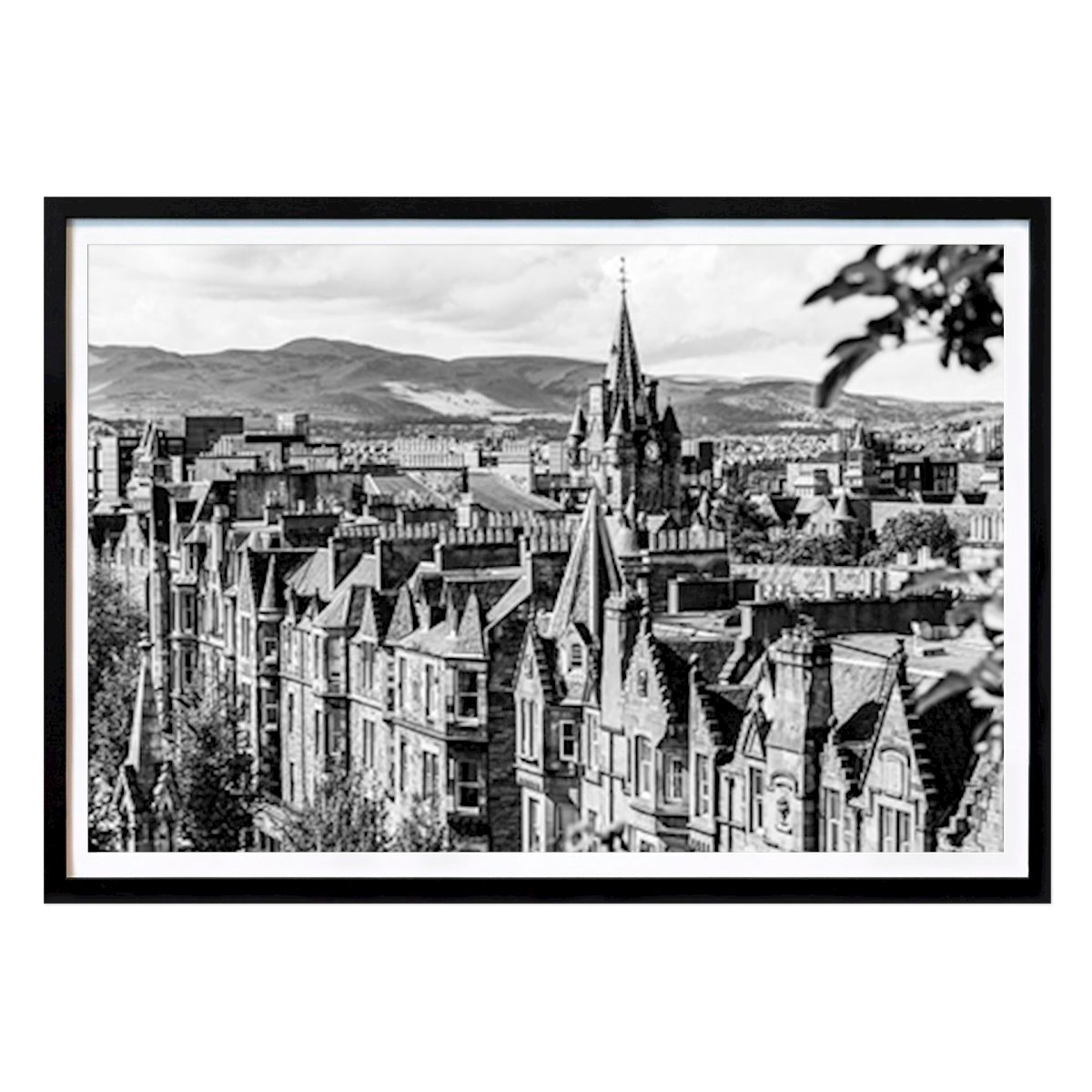 Places & Cities Poster: Edinburgh Old Town in Scotland by Dieterich Fotografie