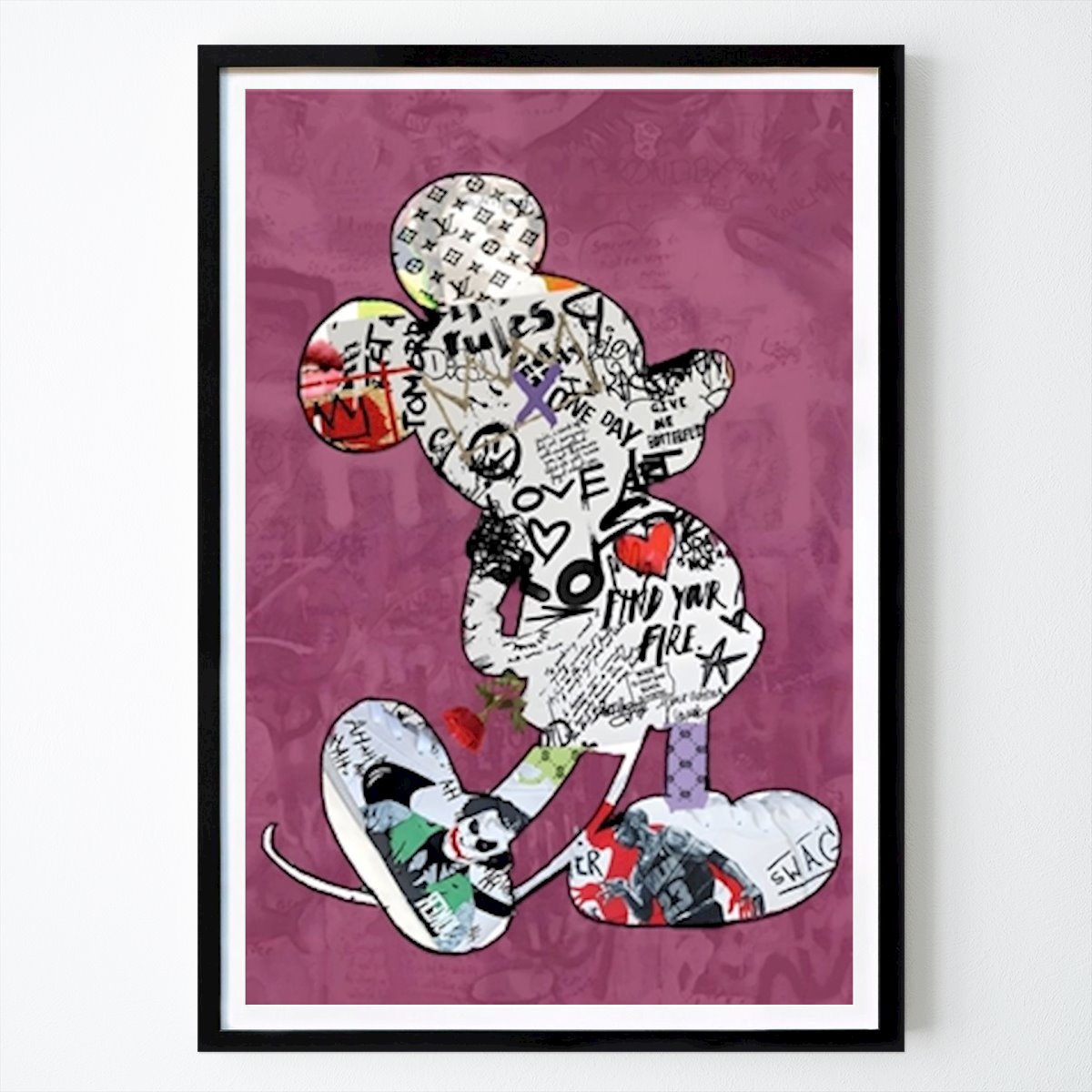 Pop Art Poster: Swag by Stefan Bammert