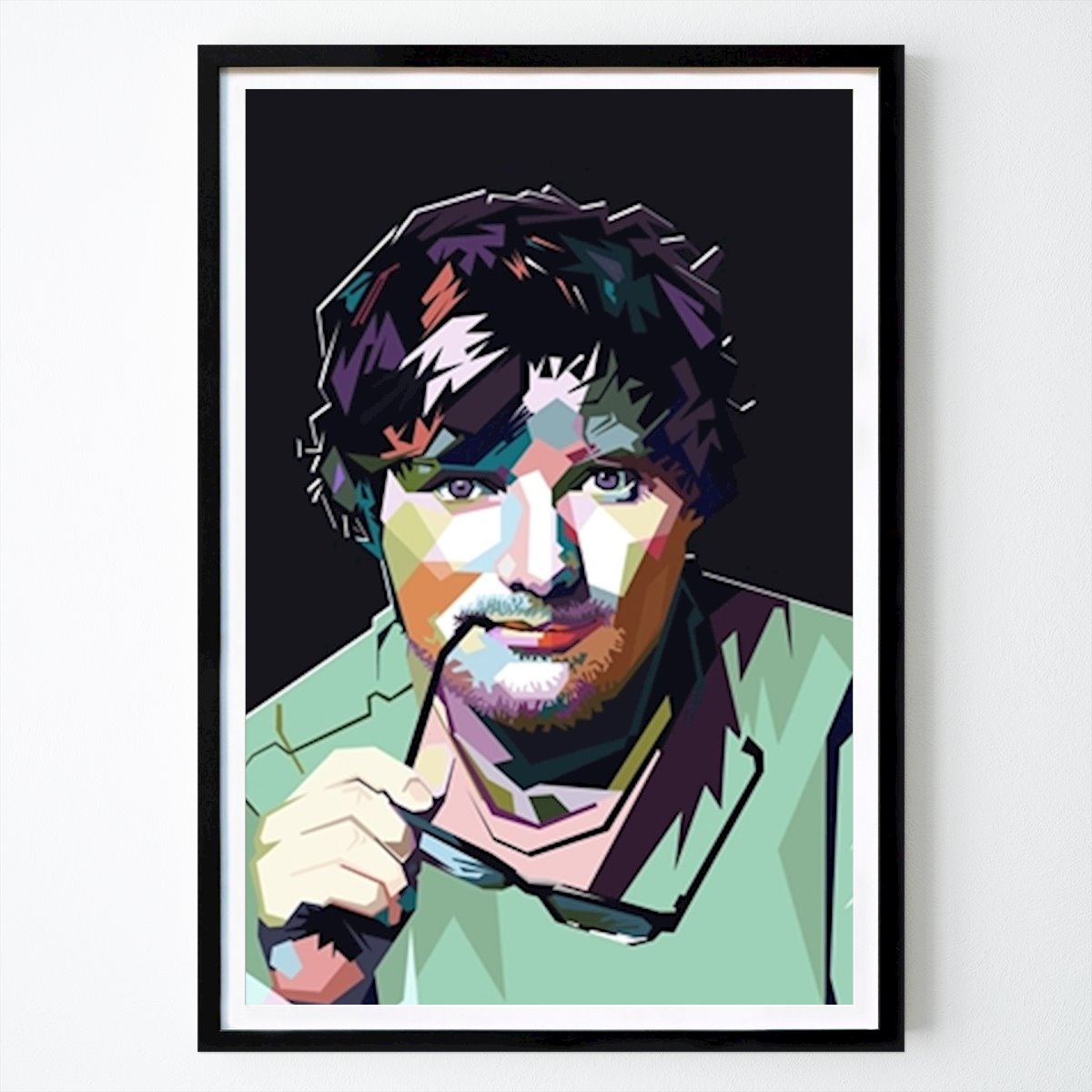 Pop Art Poster: Ed Sheeran wpap pop Art by GhostArt