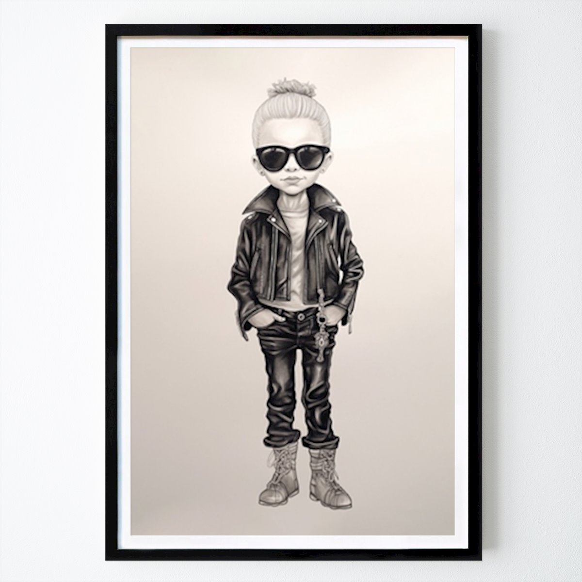 Illustration Poster: Fashion Kids - Emma von Gustav Daniel Hallén