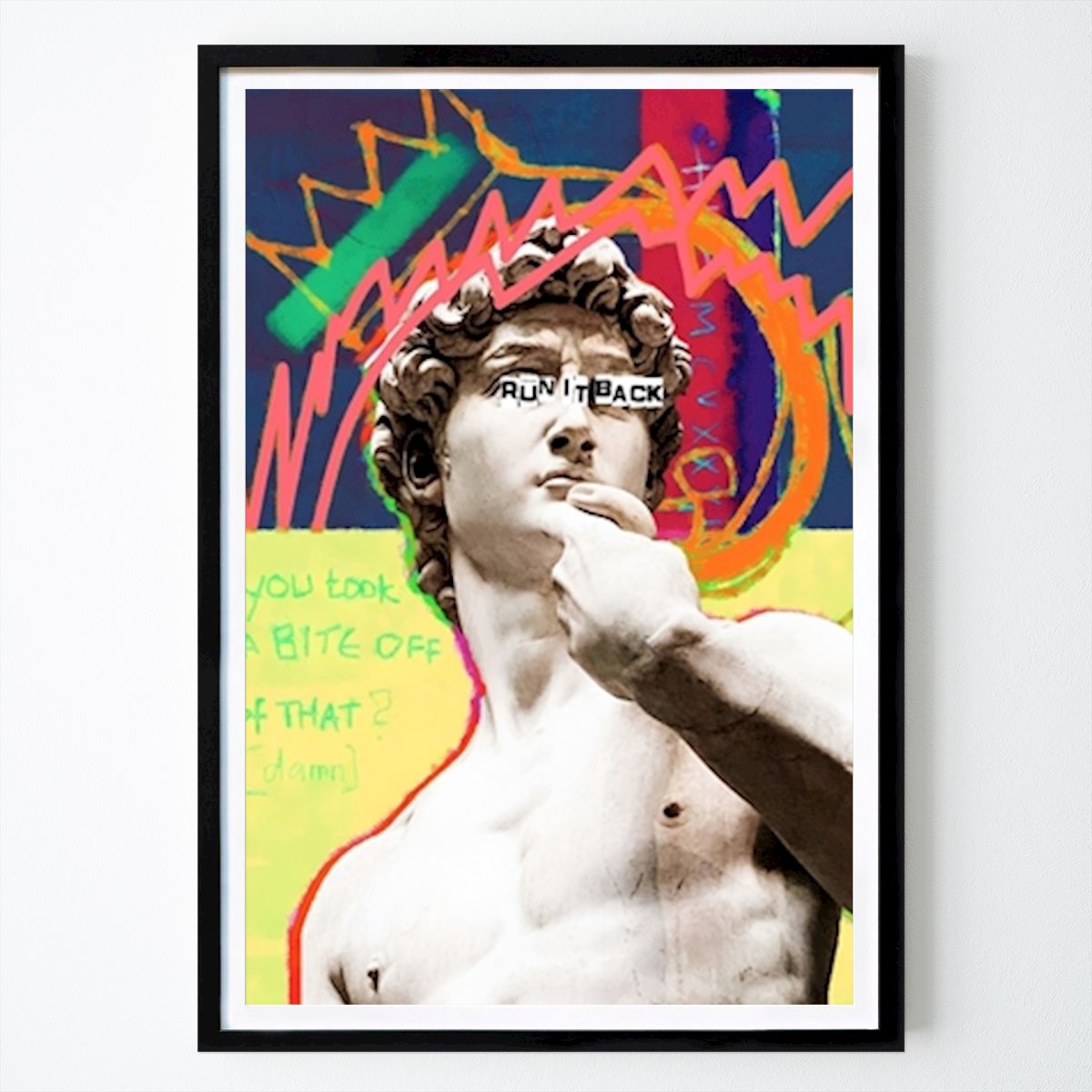 Pop Art Plakat: Jævla bitt av Stefan Bammert