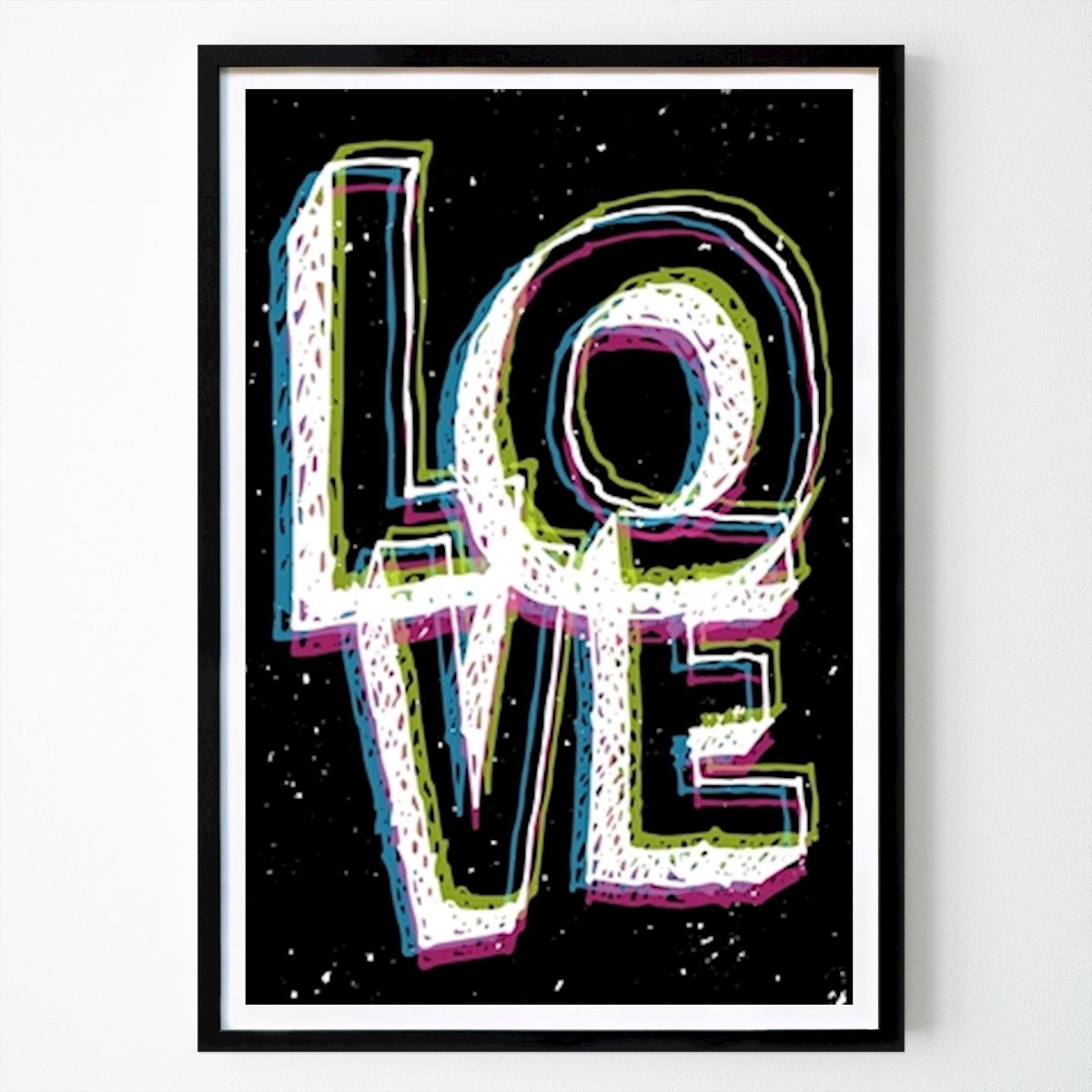 People & Portrait Poster: "The word "Love"" by Olena Palamarchuk