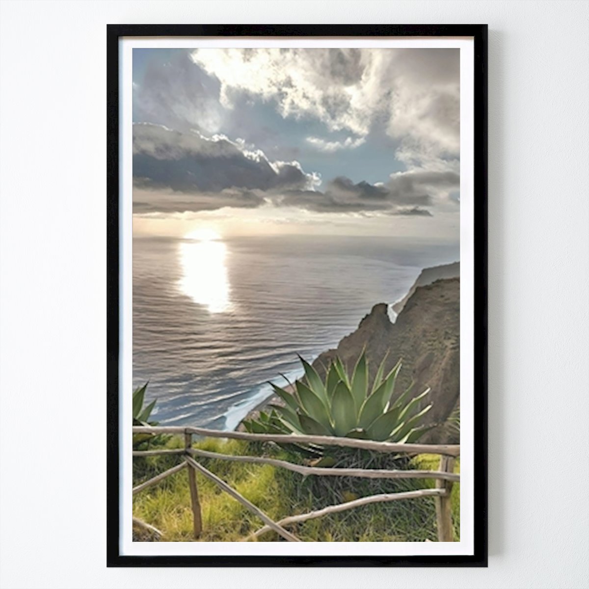 Nature Poster: When the sun goes down by Mattheo de Nieschli