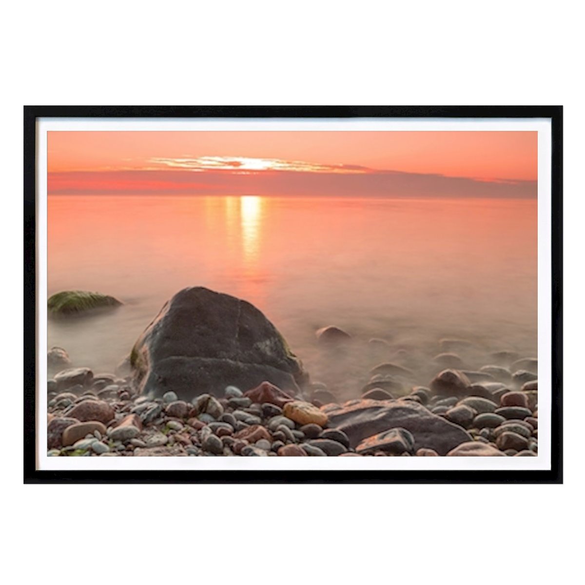 Gotland Natur Poster: Solnedgång över Gotland av Sami Rahkonen