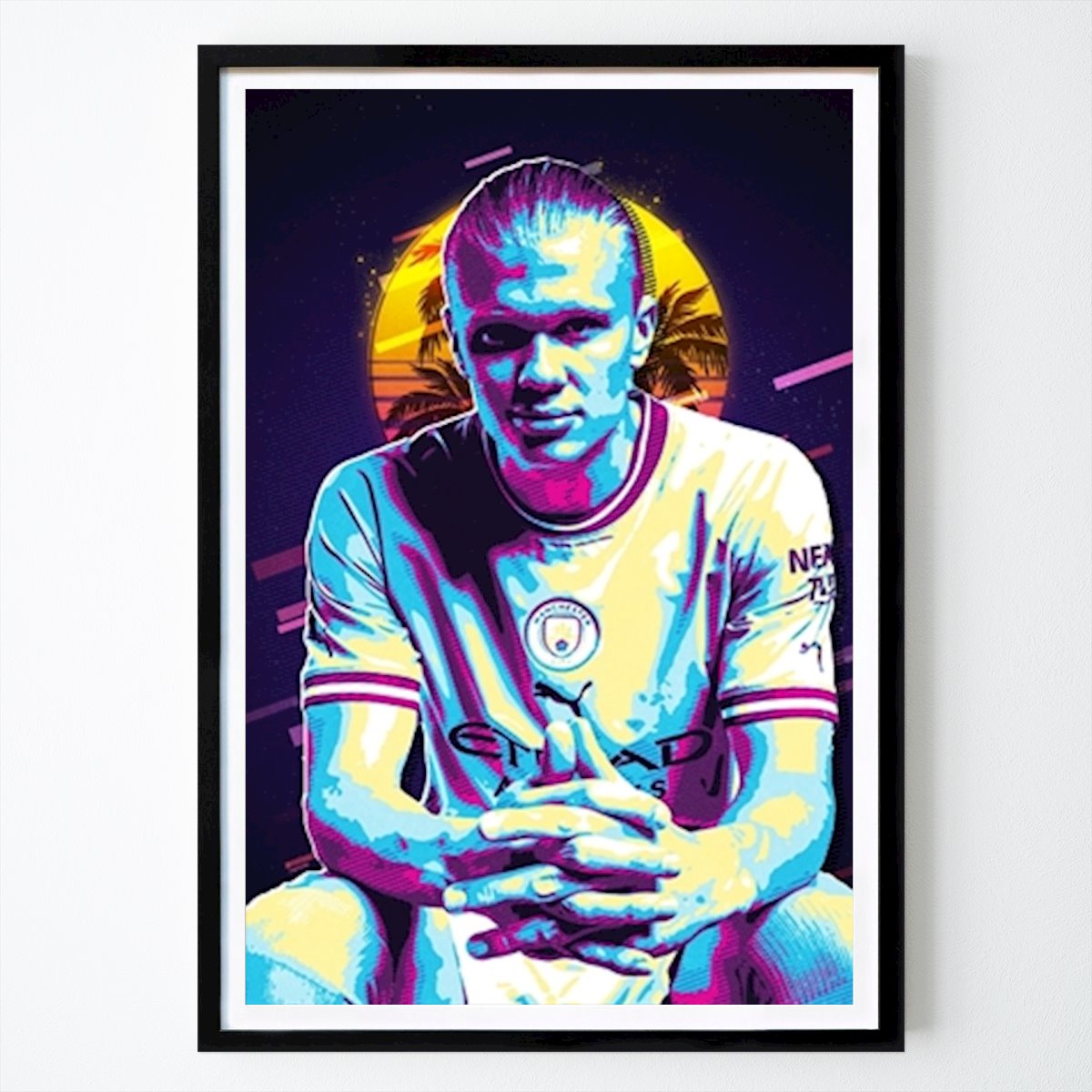 Futebol Poster: Erling Haaland de IDN WORK SPACE