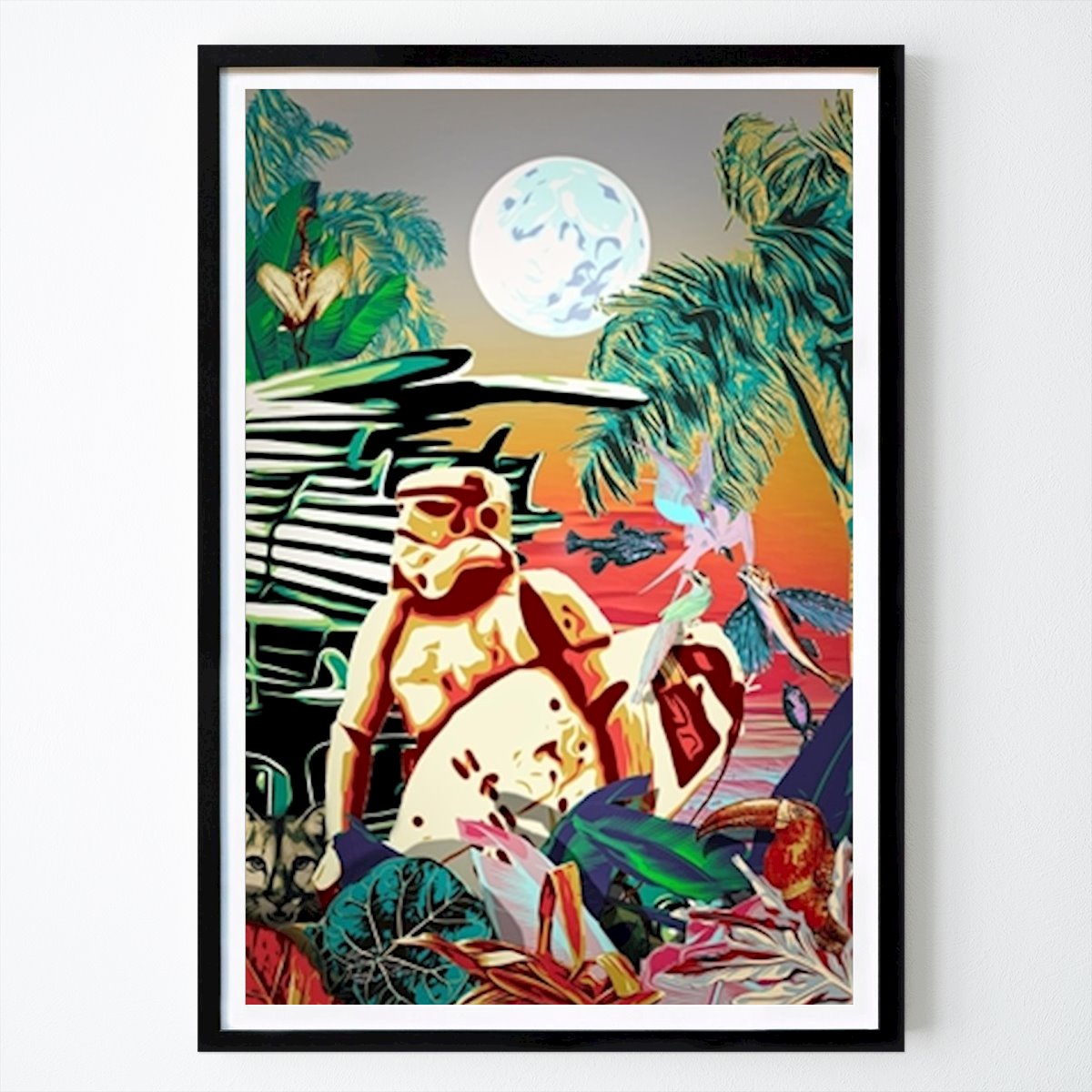 Freizeit Poster: Zeit zum Abendessen !!! von ROBERTO DE LA PEÑA