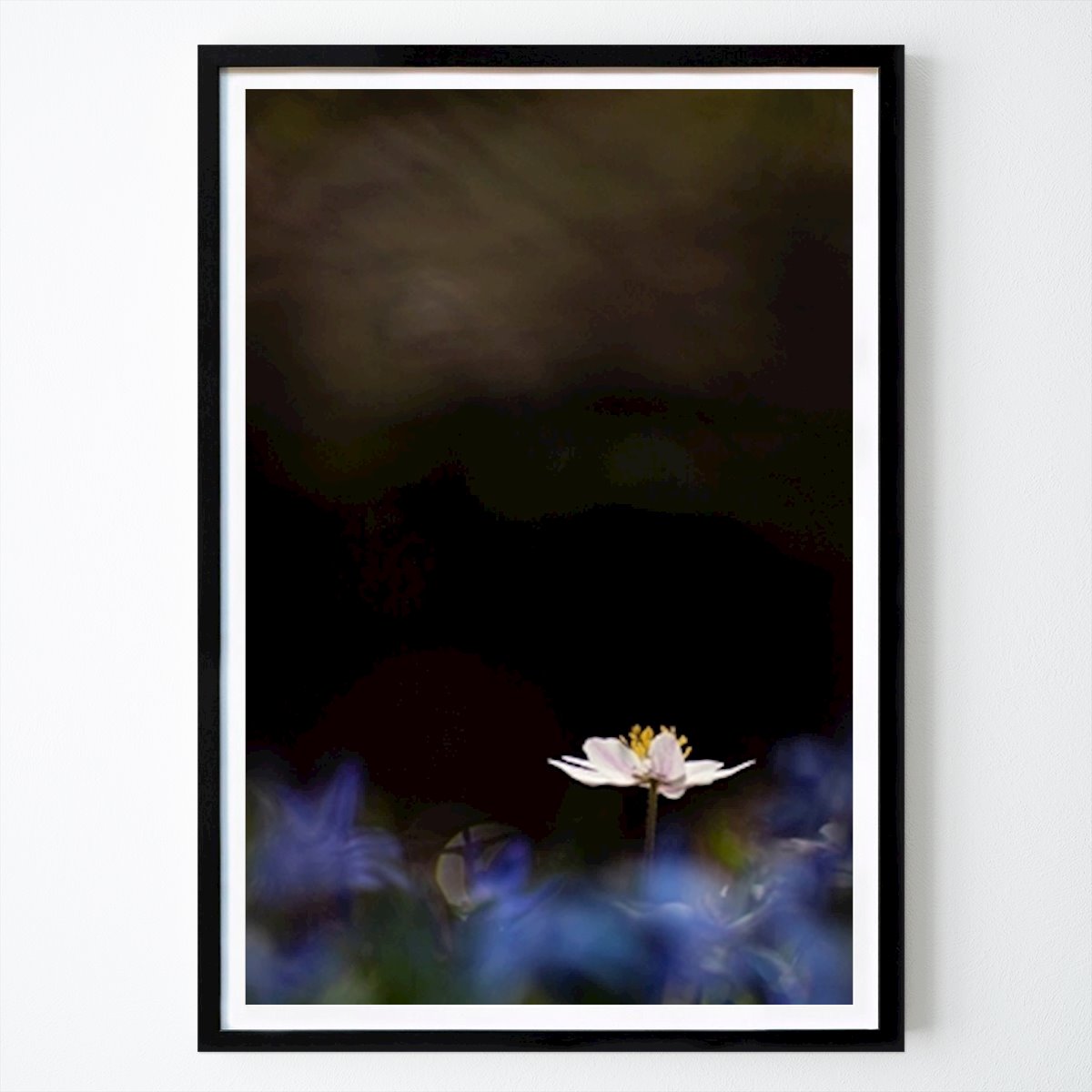 Botanical Poster: Above the blue by Siv Domeij