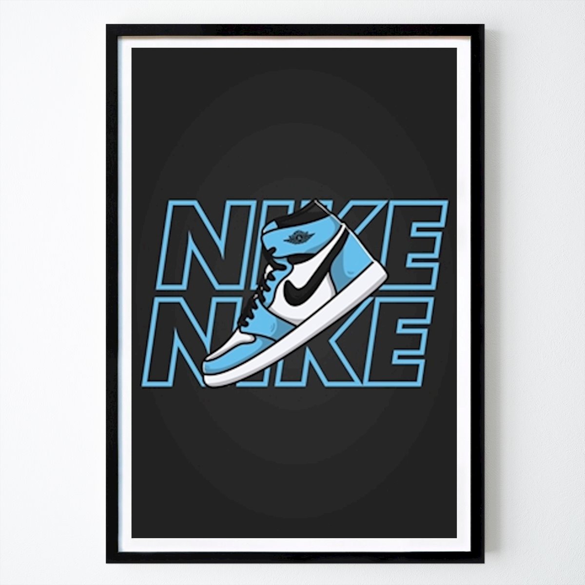 Ocio Póster: Nike Air Jordan Azul 2 de Sneakers Head