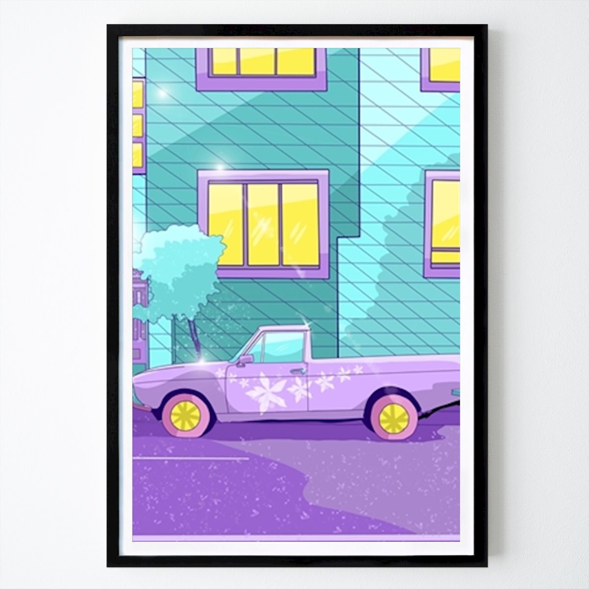 Retro & Vintage Poszter: Parking car aesthetic Muhammad anas által