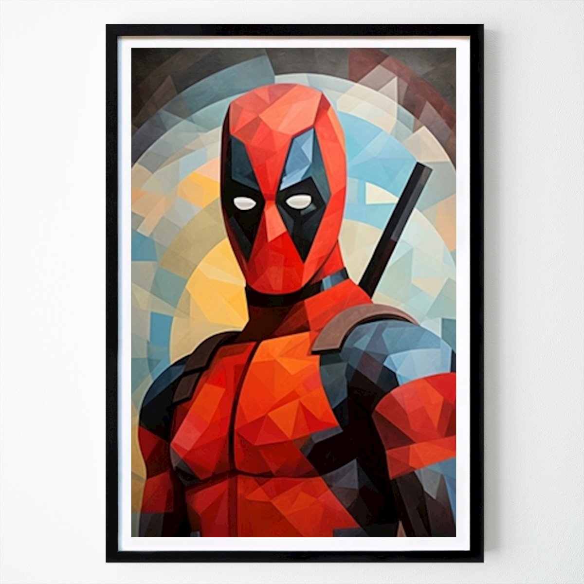 New York Poster: Red Dead av ArtWaves