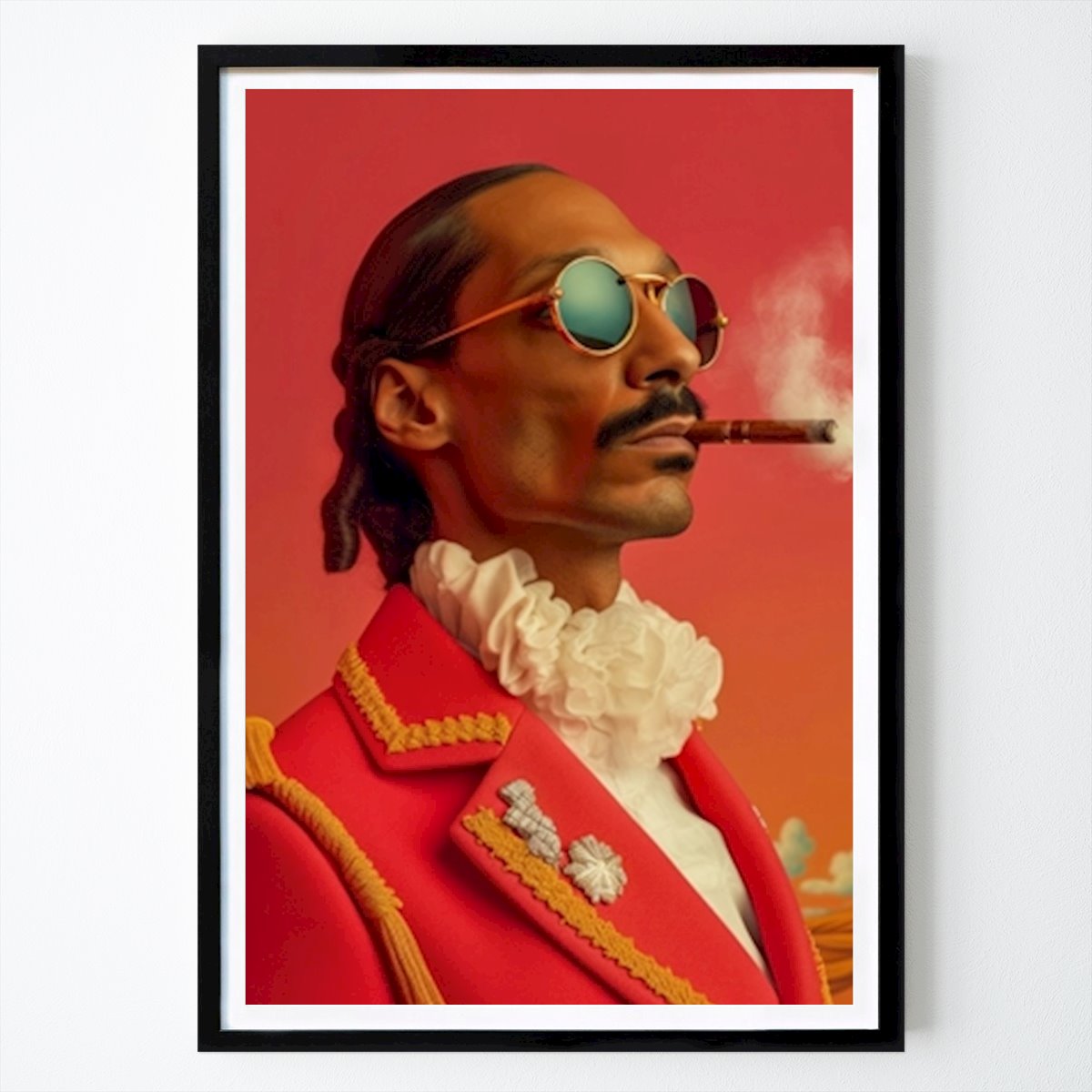 Sport & Hobbies Poster: Snoop Dogg Fashion Art van Lootprint