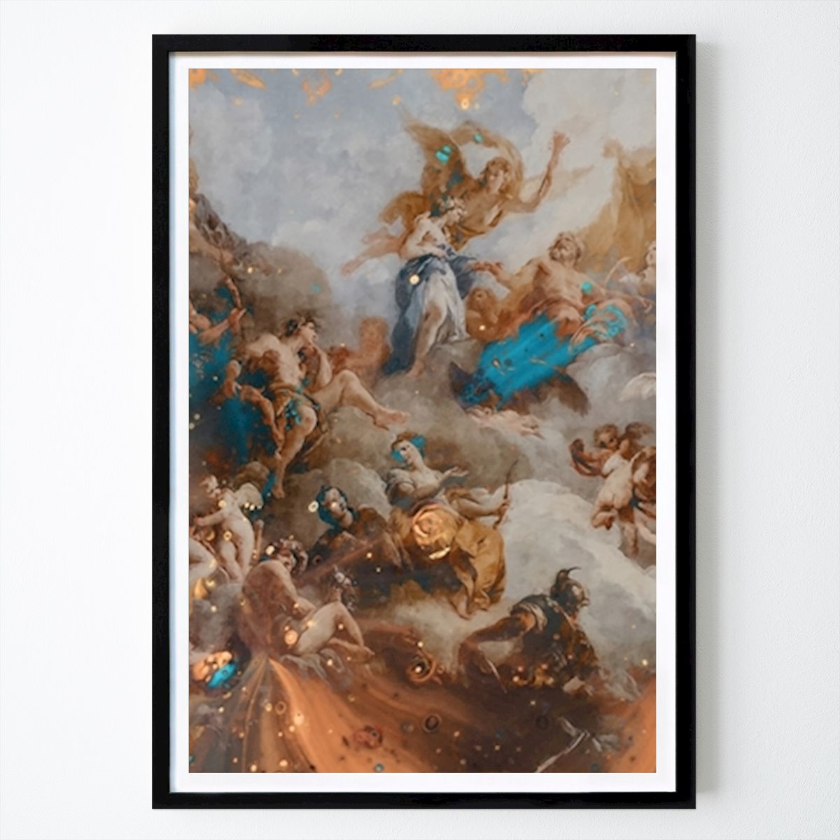 Sixtinischer Himmel Poster von Clarissa Dreier – Natur Wandbild – Printler