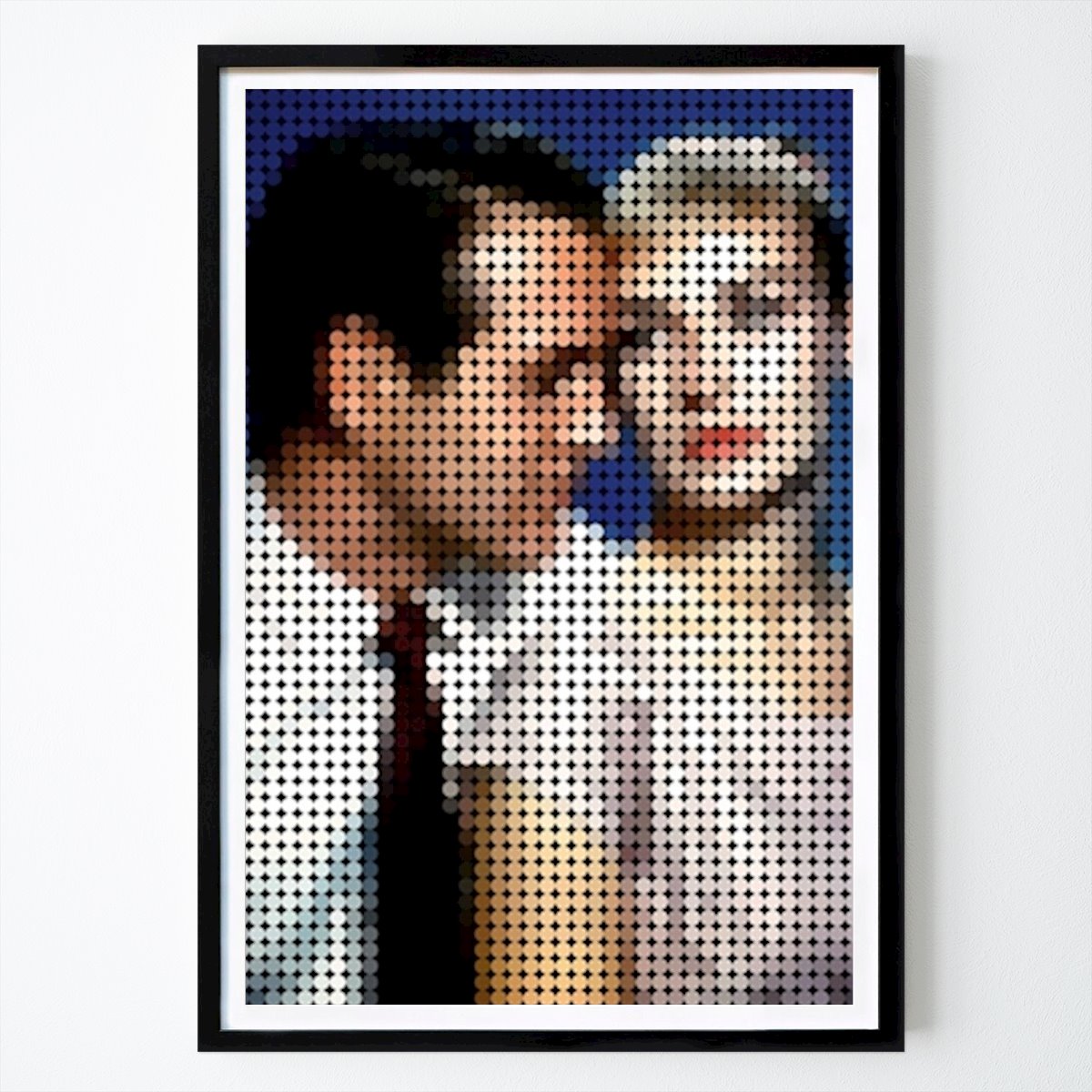 Ilustración Póster: Paul Newman y Joanne Woodwar de Gunawan Rb