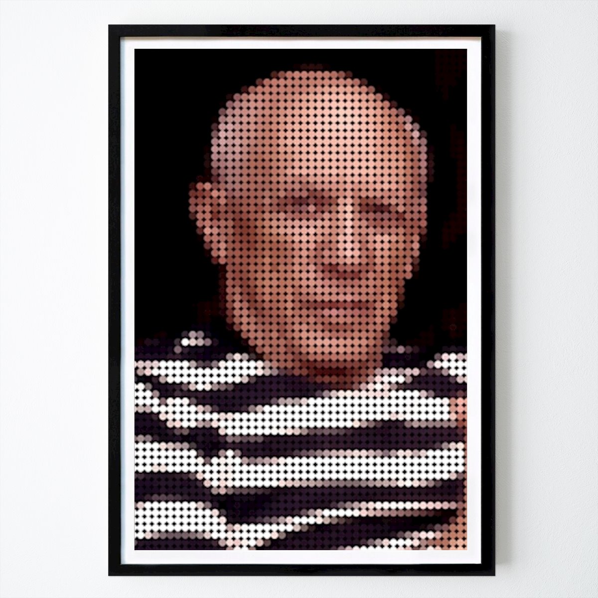 Ilustración Póster: Pablo Picasso en Style Dots de Gunawan Rb