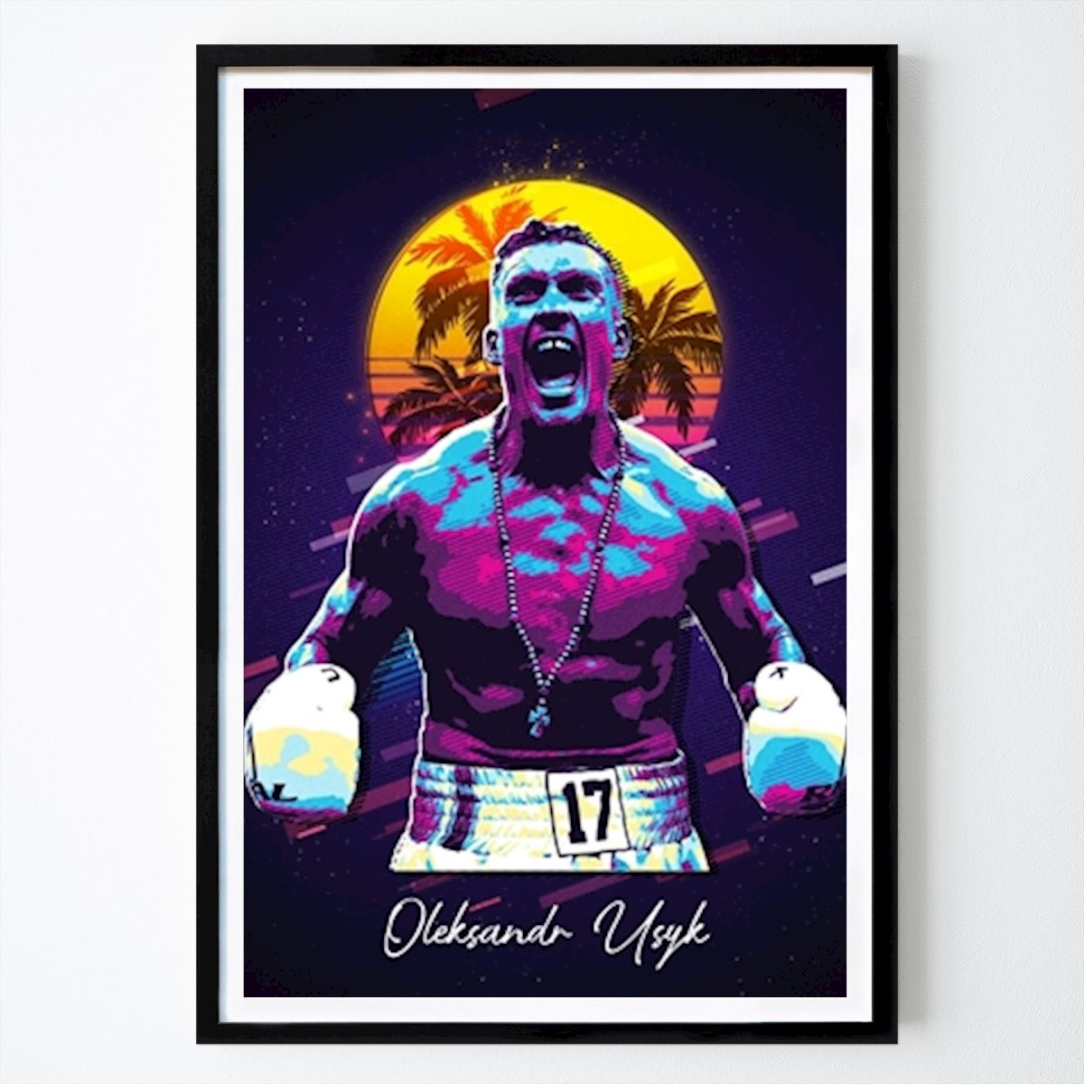 Retro & Vintage Poster: Oleksandr Usyk di IDN WORK SPACE