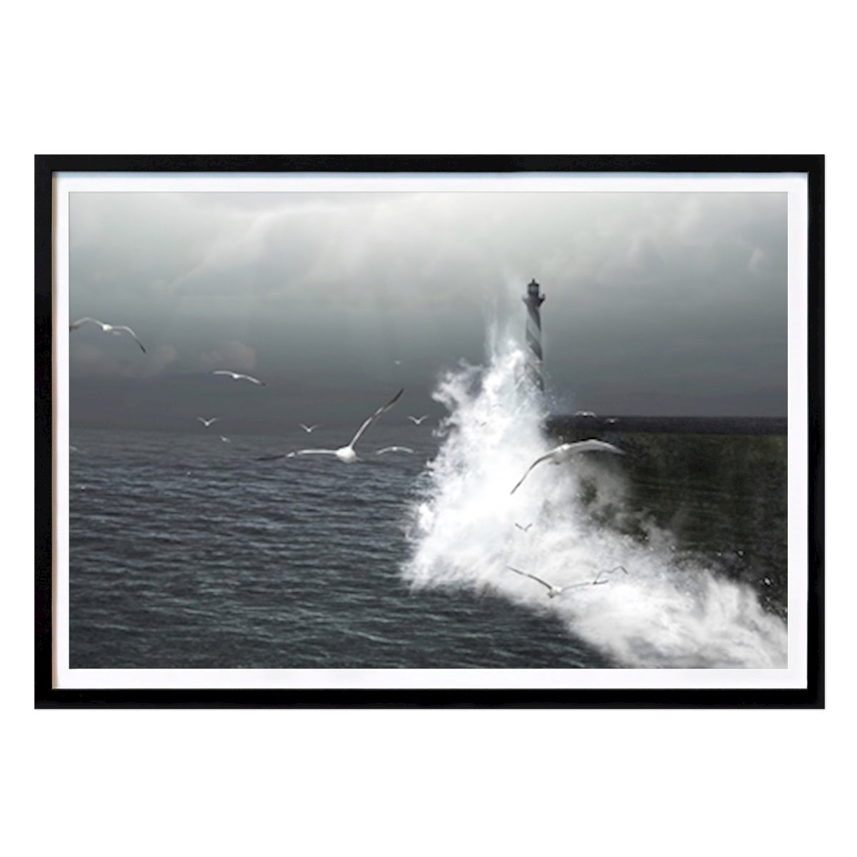 Natur Poster: Leuchtturm von Michael Strunck
