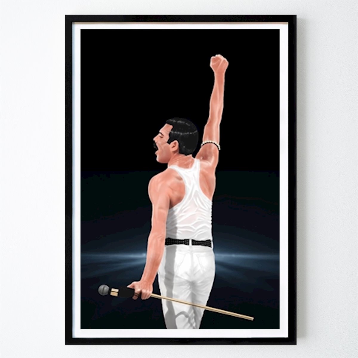 Ocio Póster: Freddie Mercury de Ahmad Farhan subakti