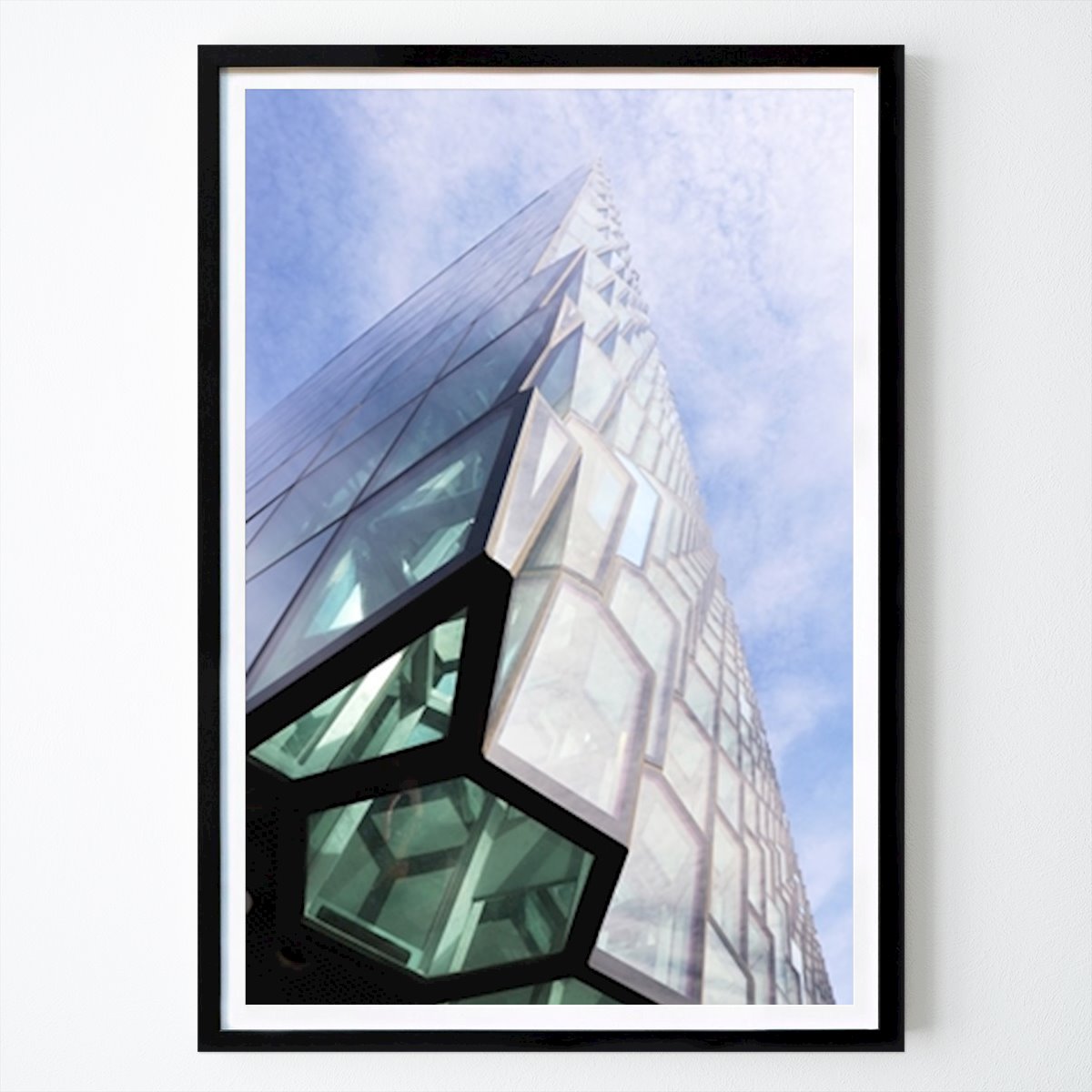 Citat & Text Poster: Refleksija Harpa av Monika