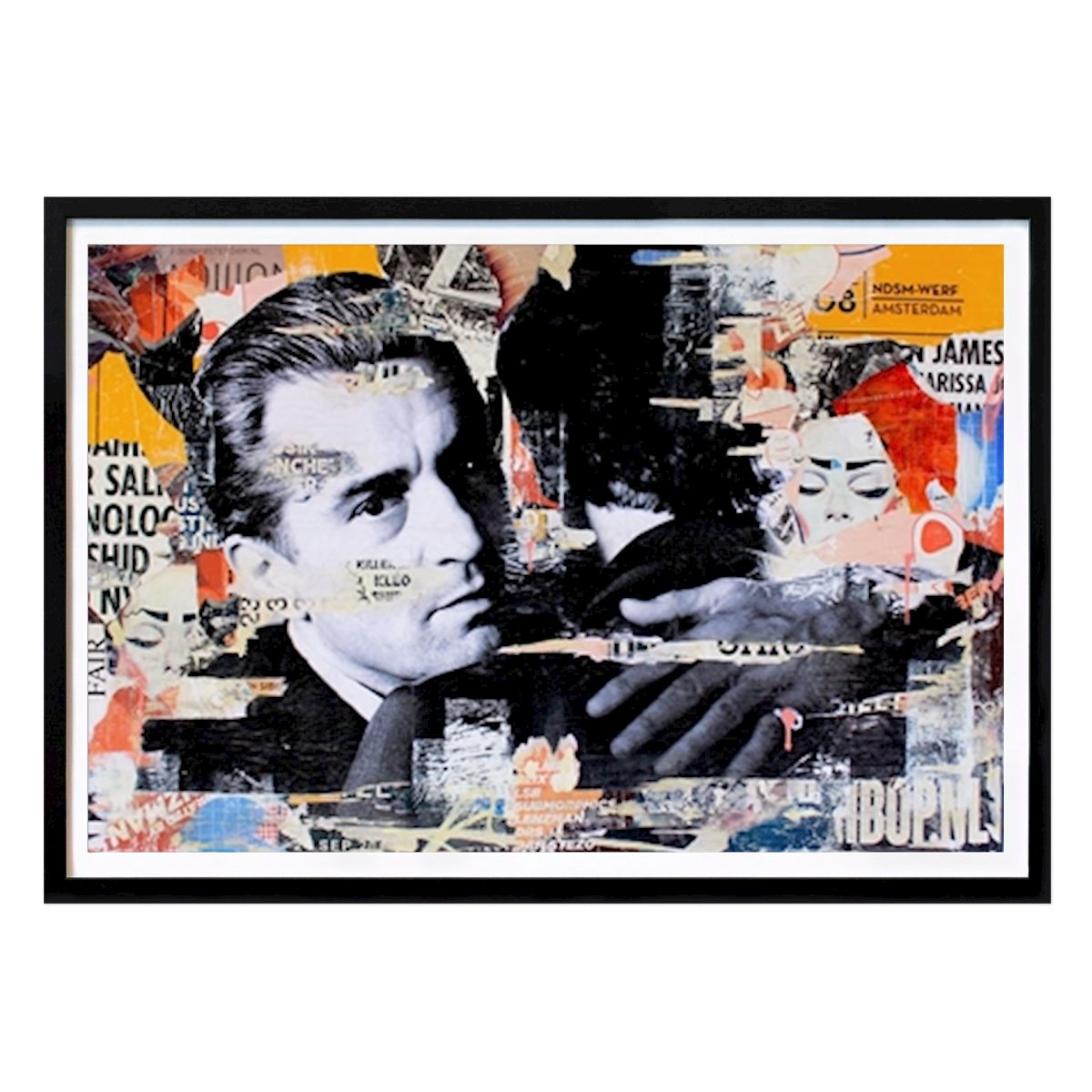 Amsterdam Poster: Always keep your mouth shut by Michiel Folkers