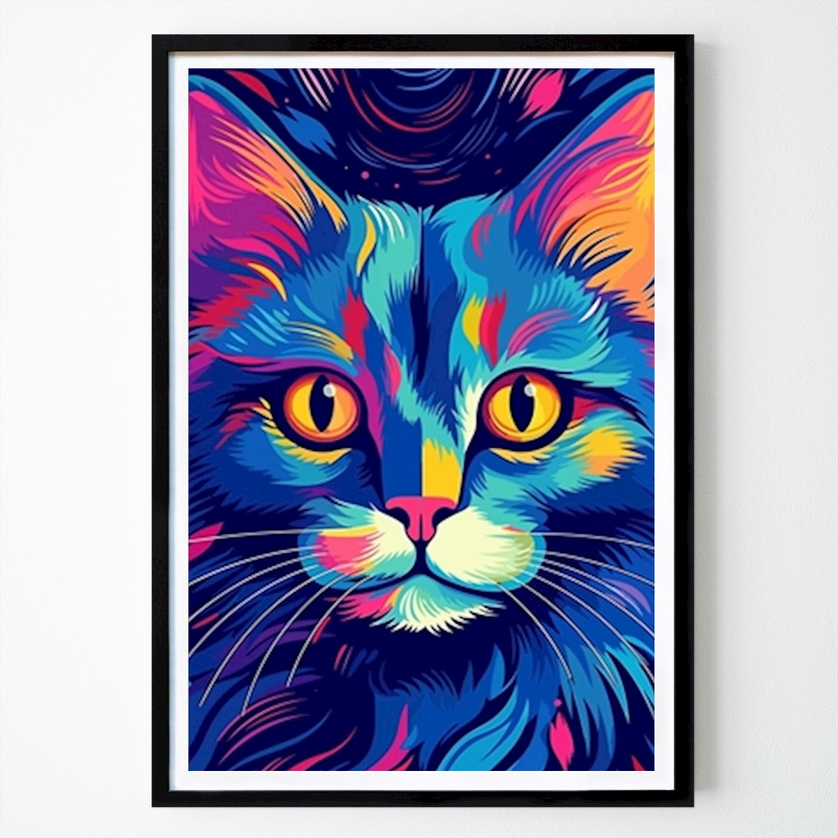 Illustration Affiche: Animal Popart par Qreative